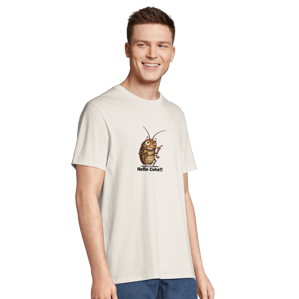 Wacky Winking Cockroach /Playful Insect Art Apparel in/Sustainable-Organic-Cotton-Apparel