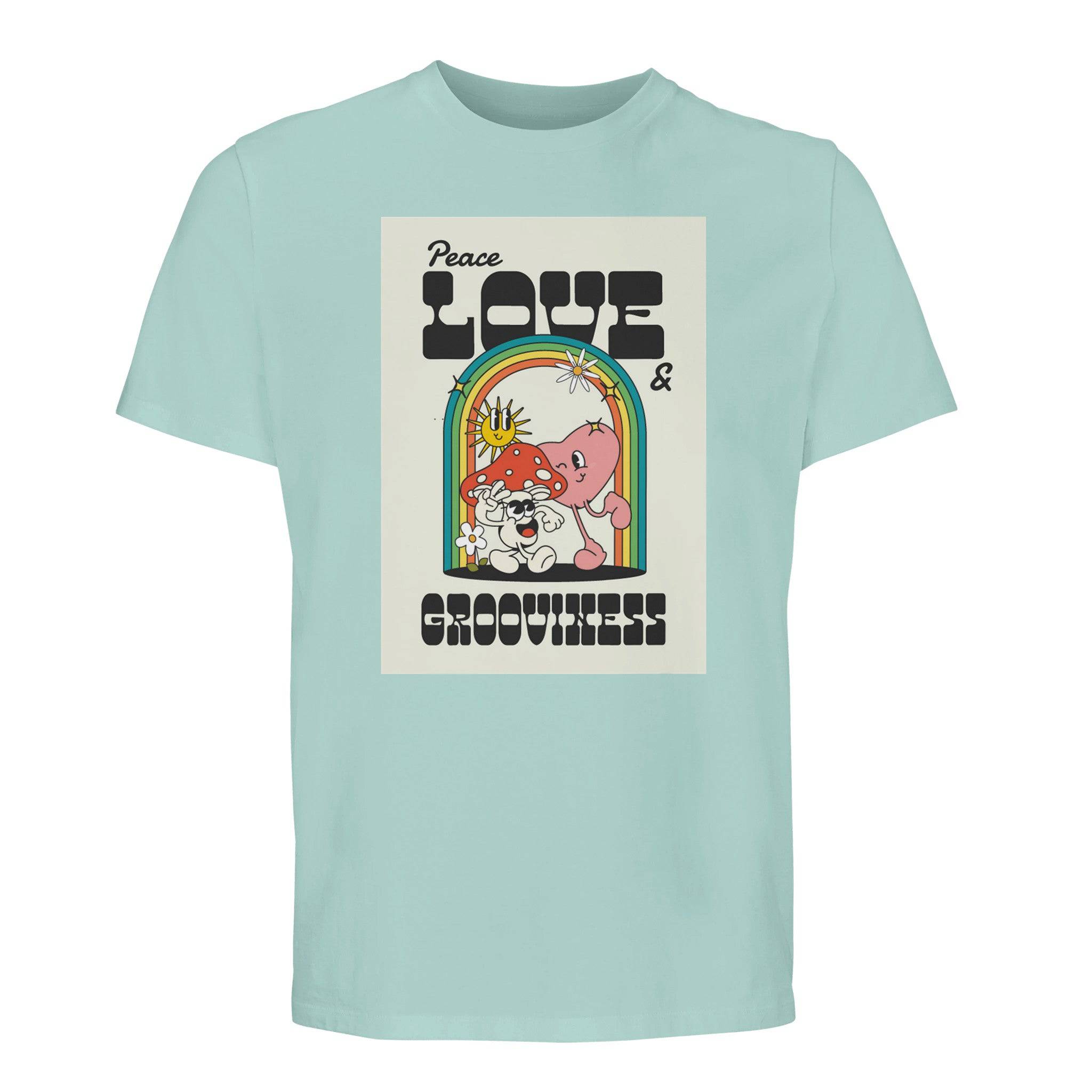 100% Organic Unisex T-shirt/Love-Retro