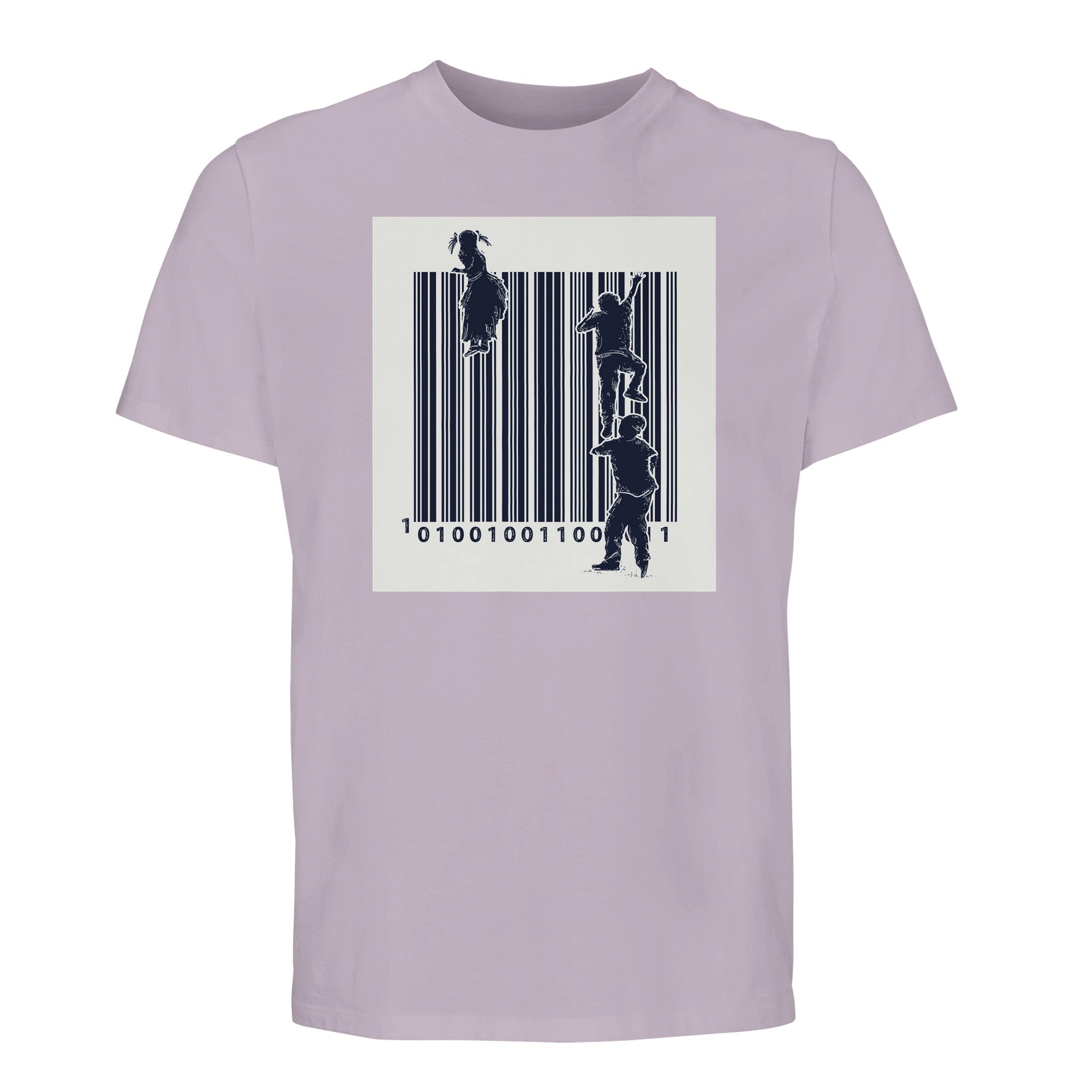 100% Organic Unisex T-shirt/Barcode-People