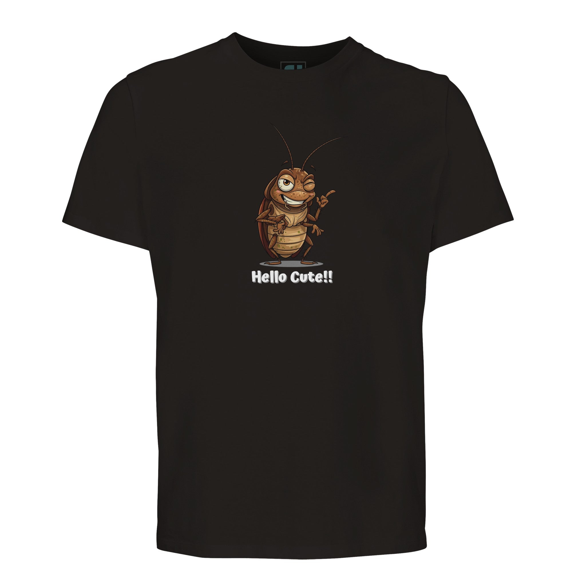 Wacky Winking Cockroach /Playful Insect Art Apparel in/Sustainable-Organic-Cotton-Apparel