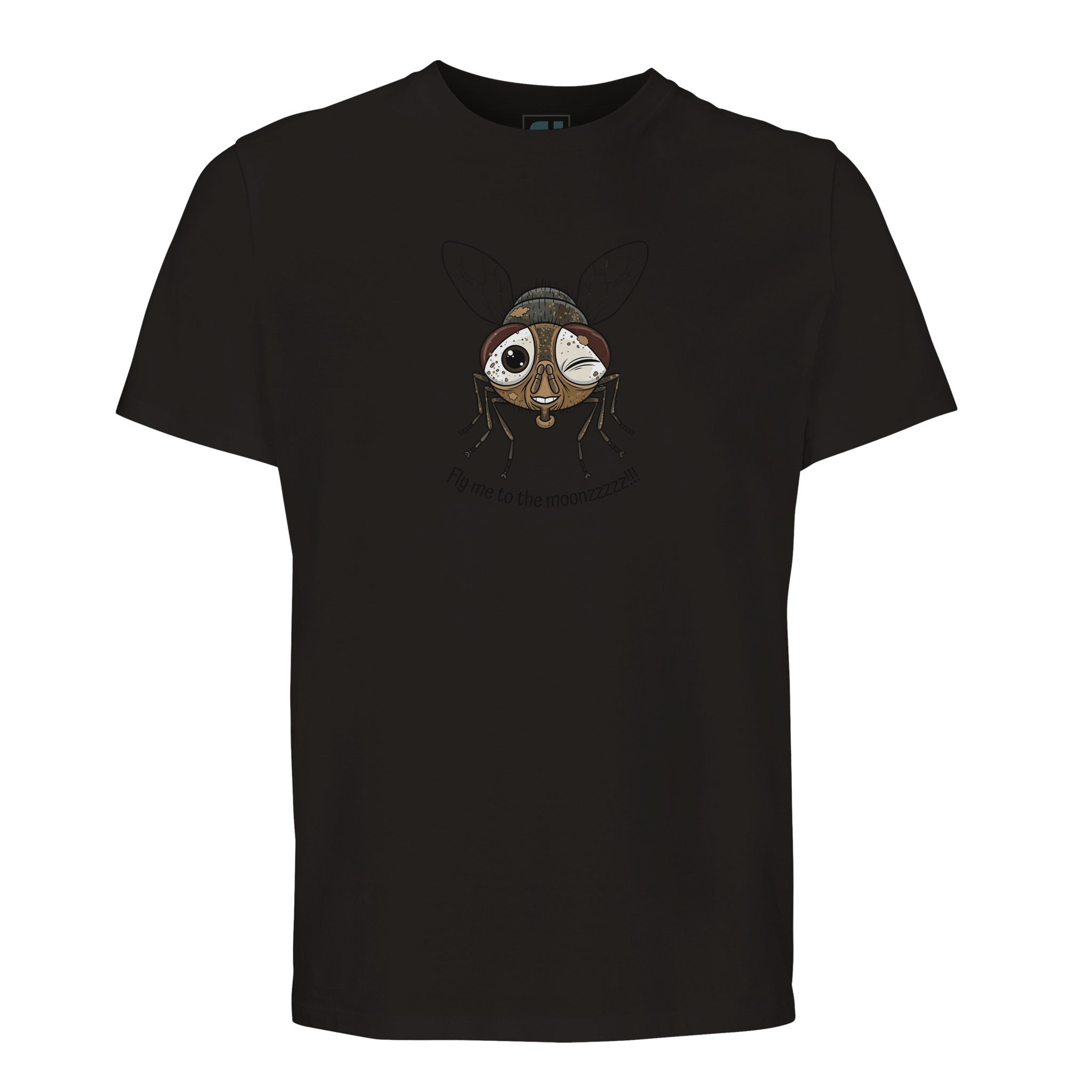 Wacky Winking Fly Organic Cotton Tee /Sustainable-Organic-Cotton-Apparel