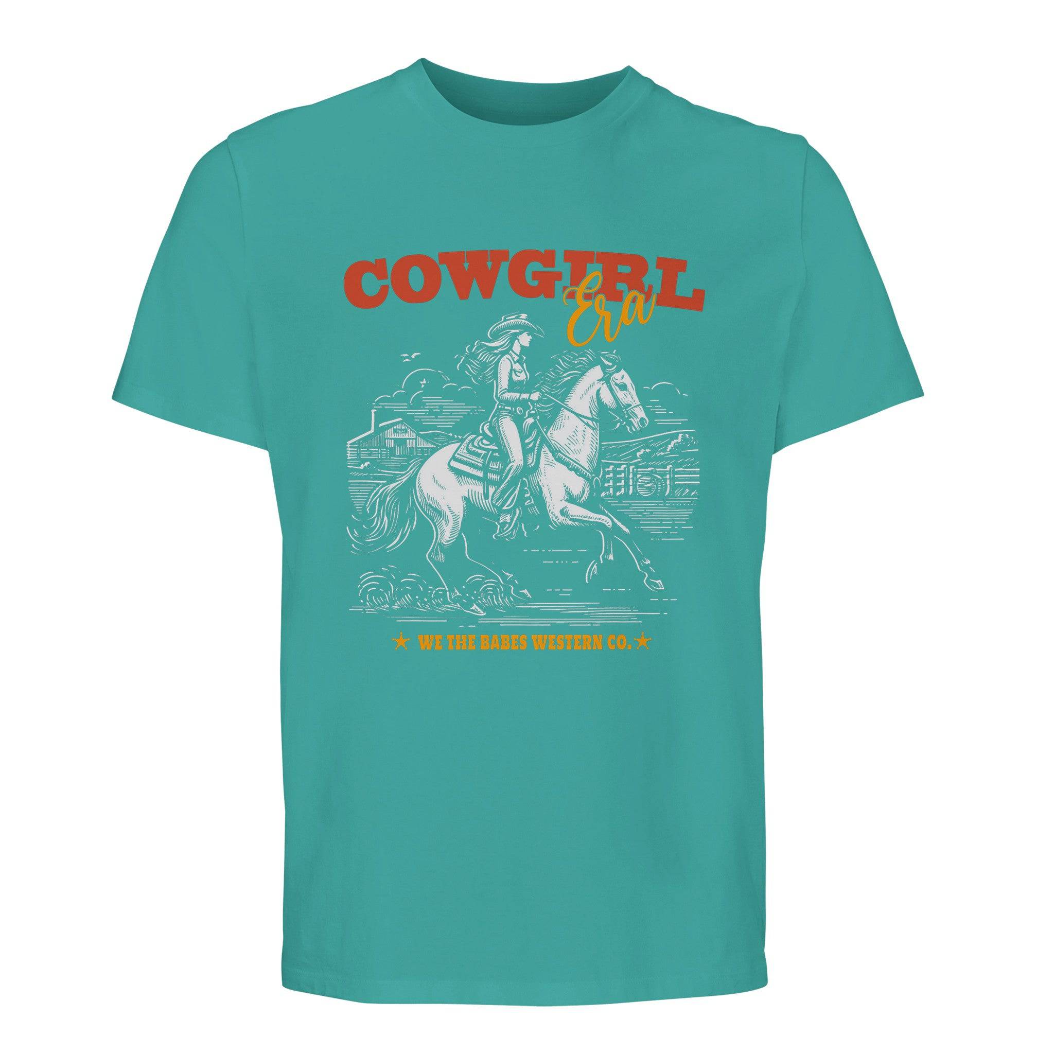 100% Organic Unisex T-shirt/Cowgirl
