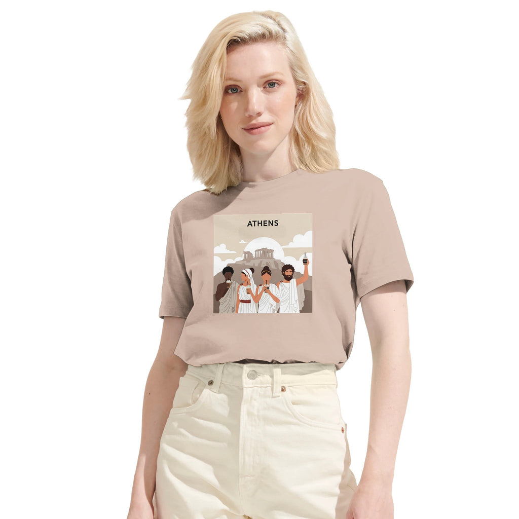 Athens Vibes Capuccino/Sunsustainable-Organic-Cotton-Apparel