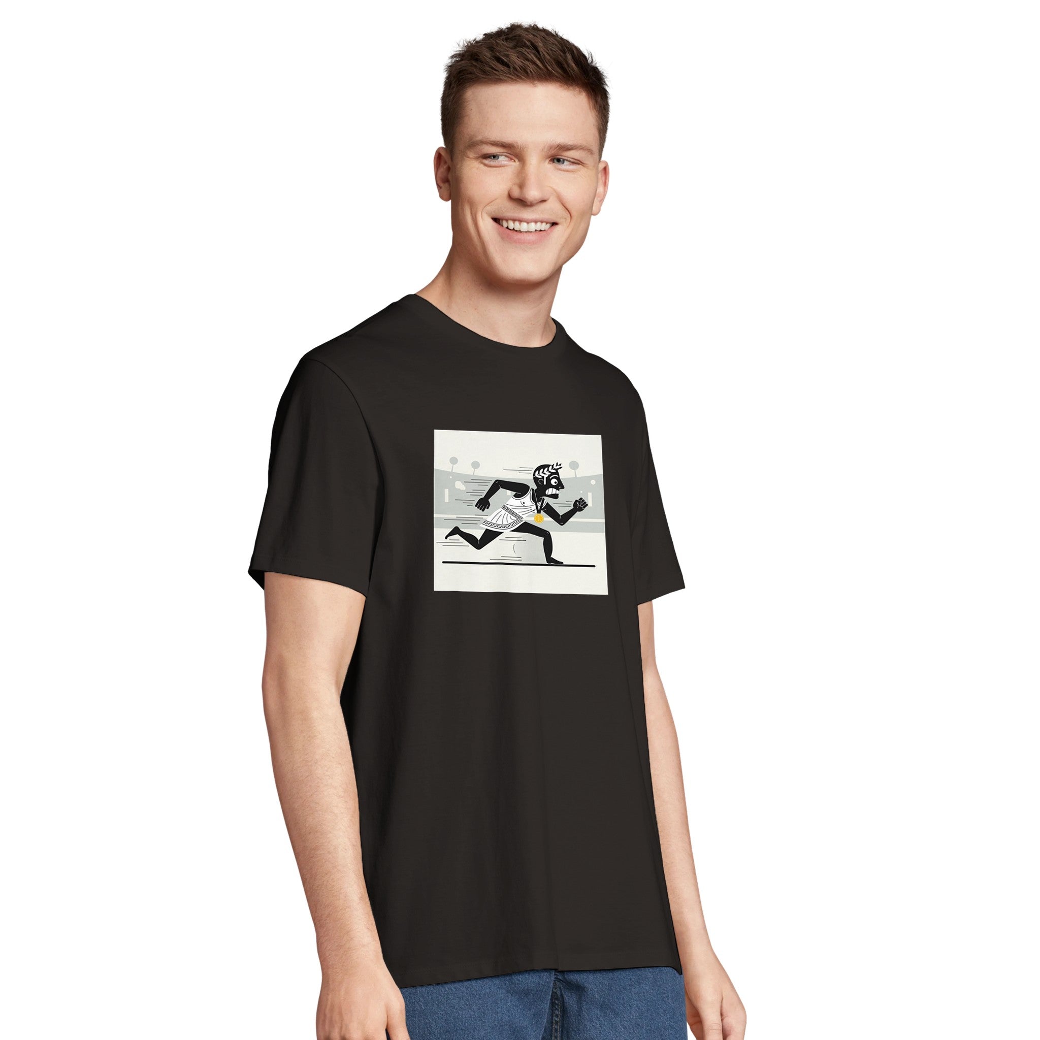 Ancient Olympic Sprinter/Sunsustainable-Organic-Cotton-Apparel