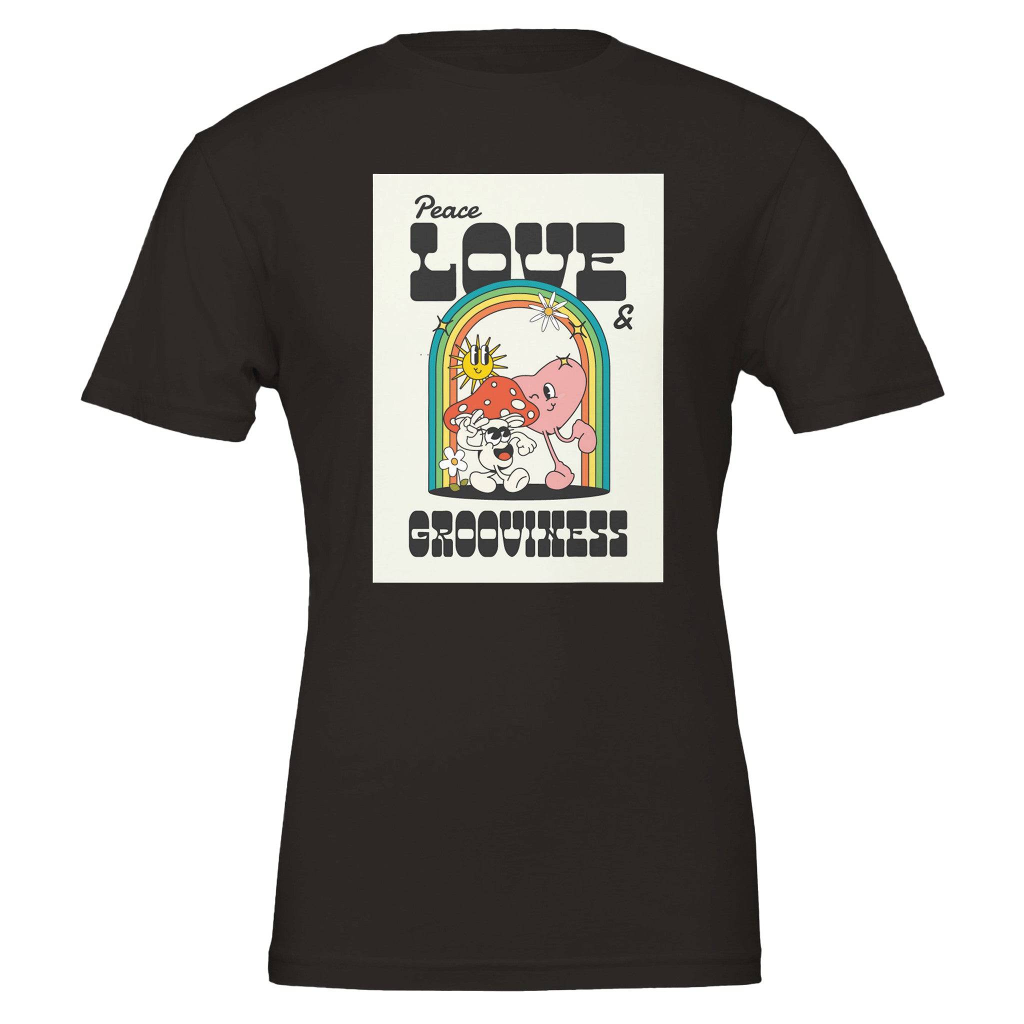 100% Organic Unisex T-shirt/Love-Retro