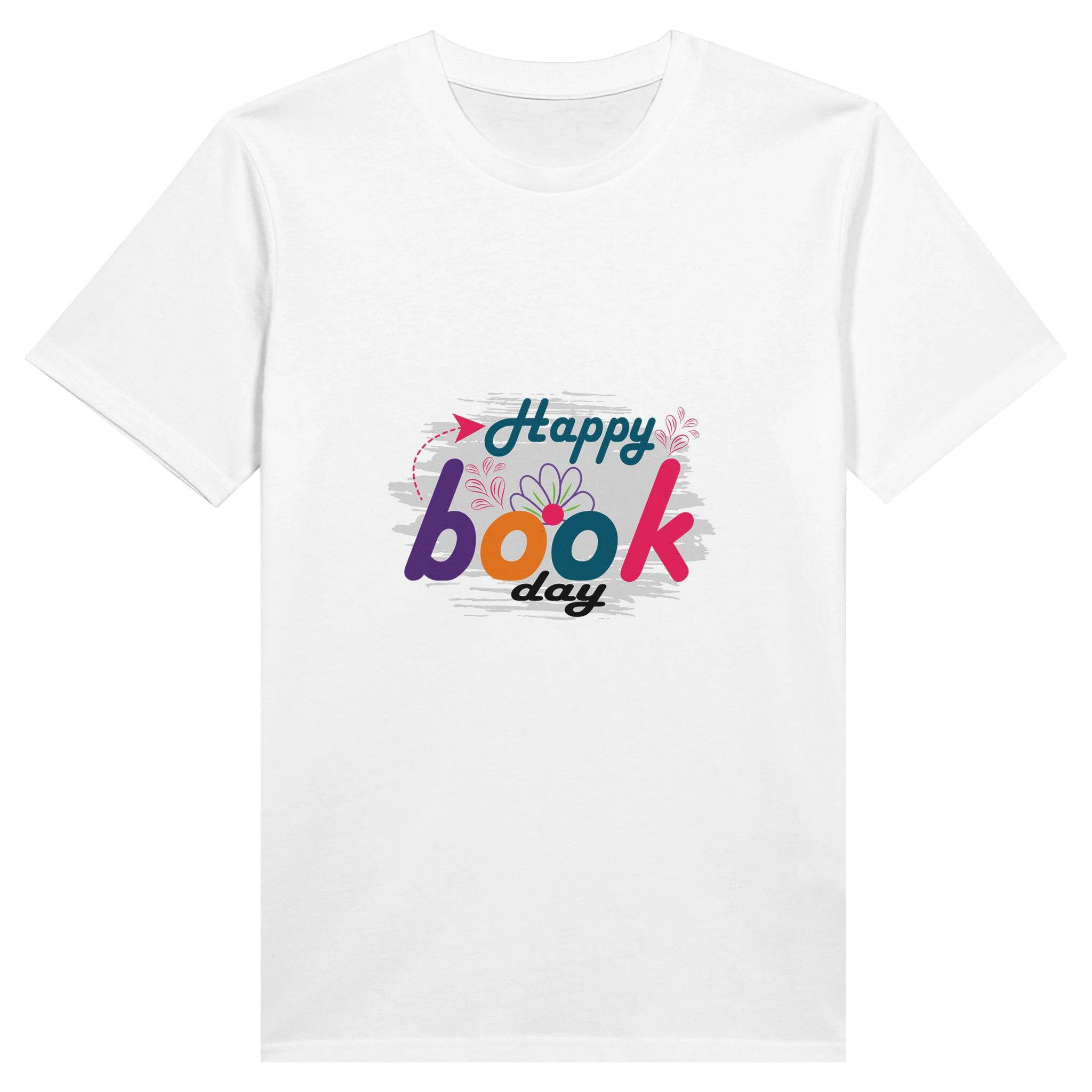 100% Organic Unisex T-shirt/Happy-Book-Day