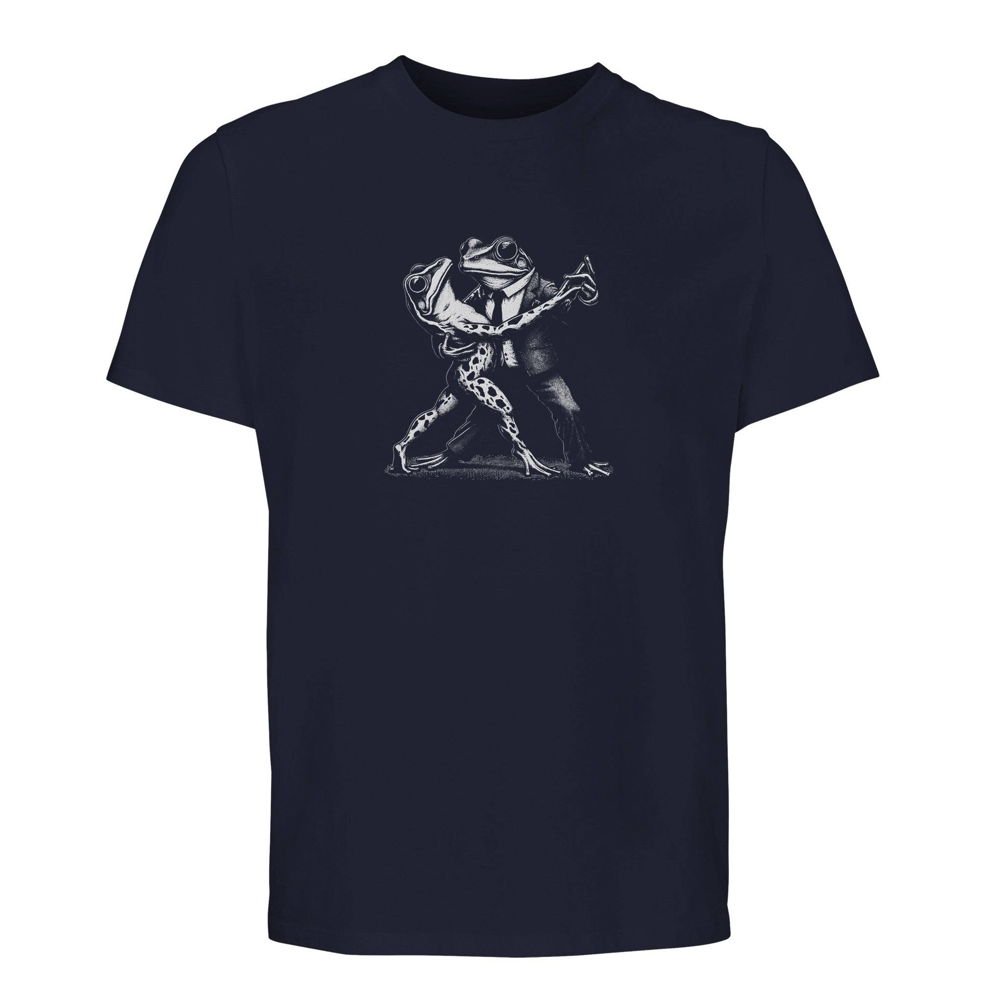 100% Organic Unisex T-shirt/Frogs-Dancing