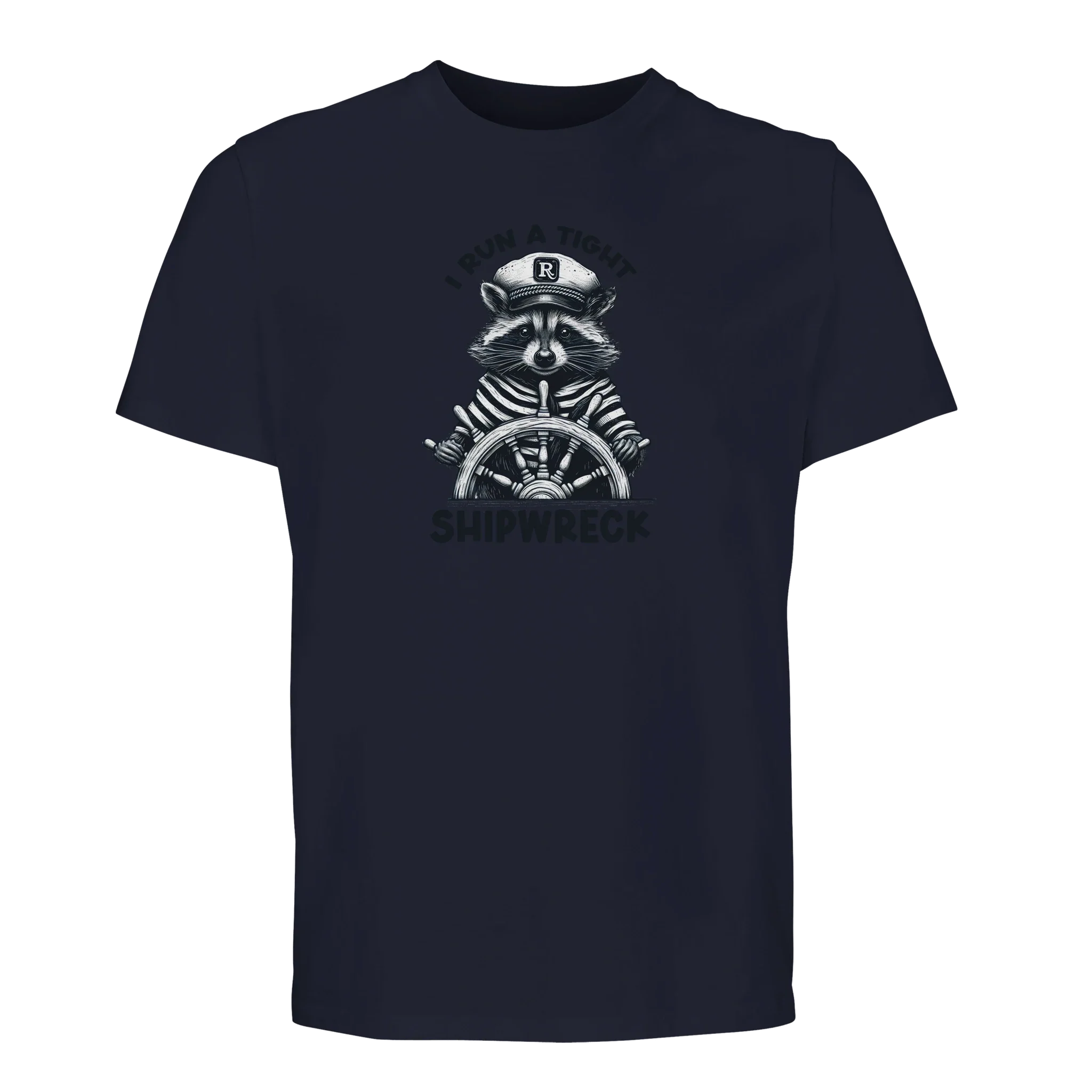 100% Organic Unisex T-Shirt/I-Run-A-Tight-Shirewreck