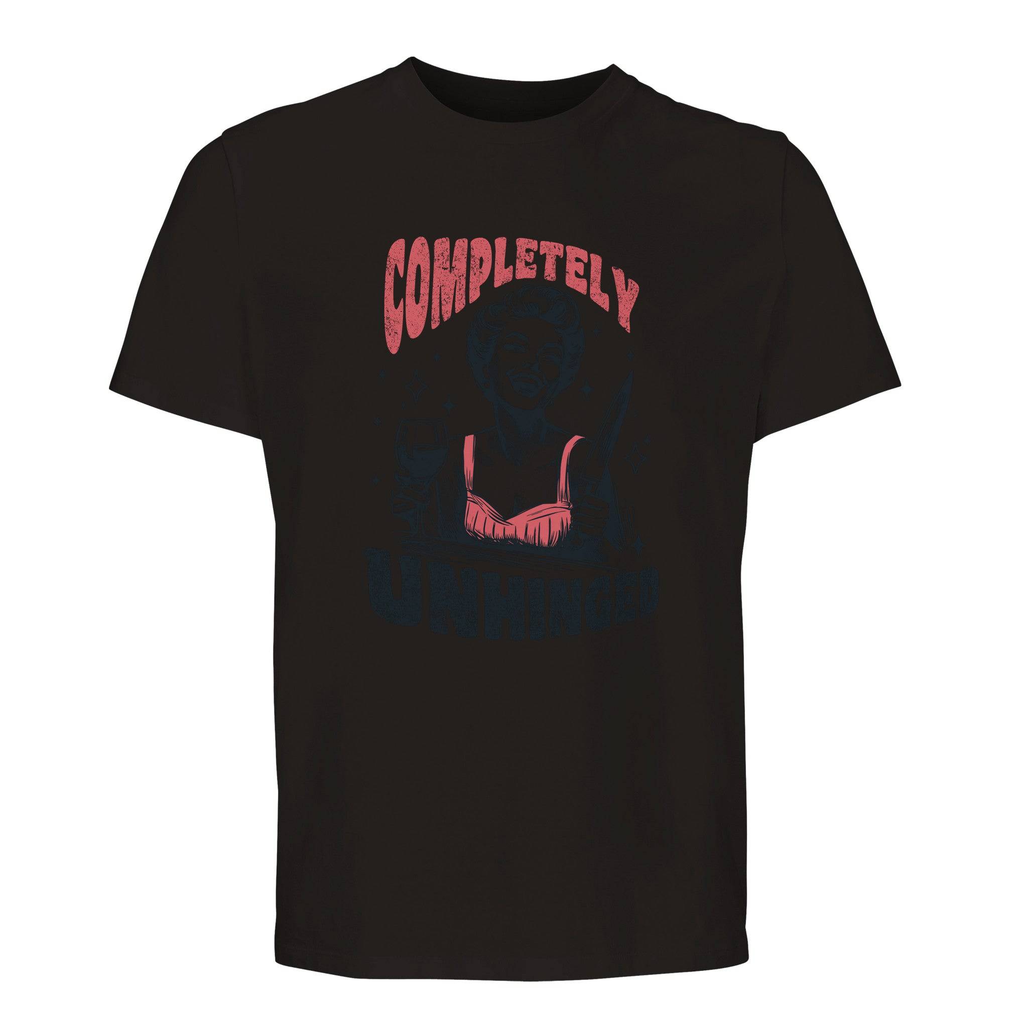 100% Organic Unisex T-shirt/Completely-Unhinged