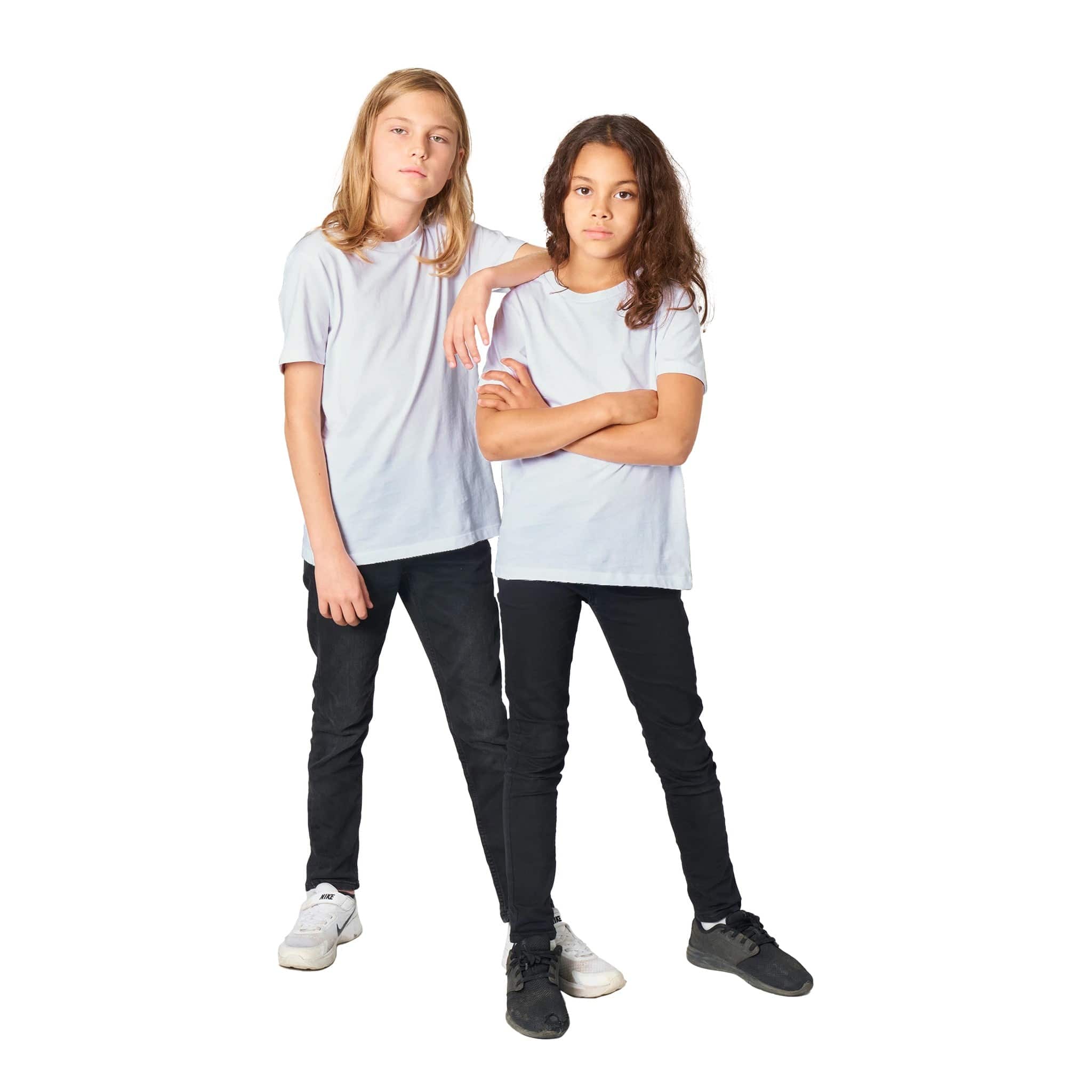 Organic Kids Crewneck T-shirt/Irini-Rainbow