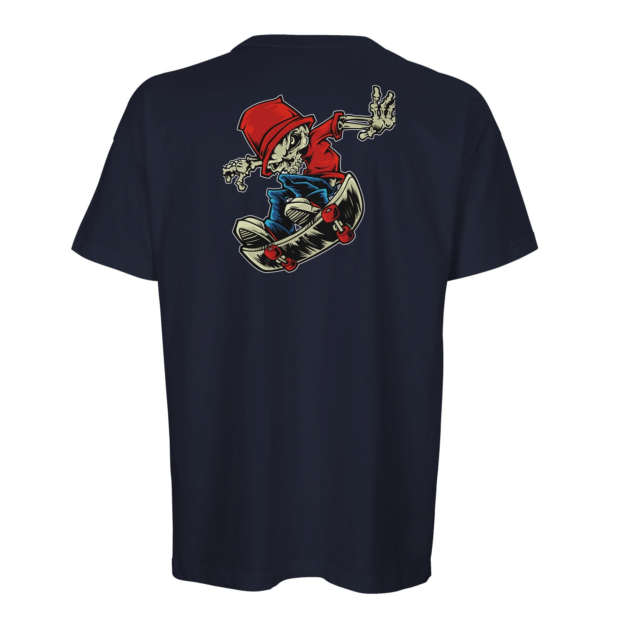 Organic Oversized T-shirt/Skater Skeleton  - Eco-Friendly