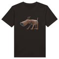 100% Organic Unisex T-shirt/Funny-3D-Dog