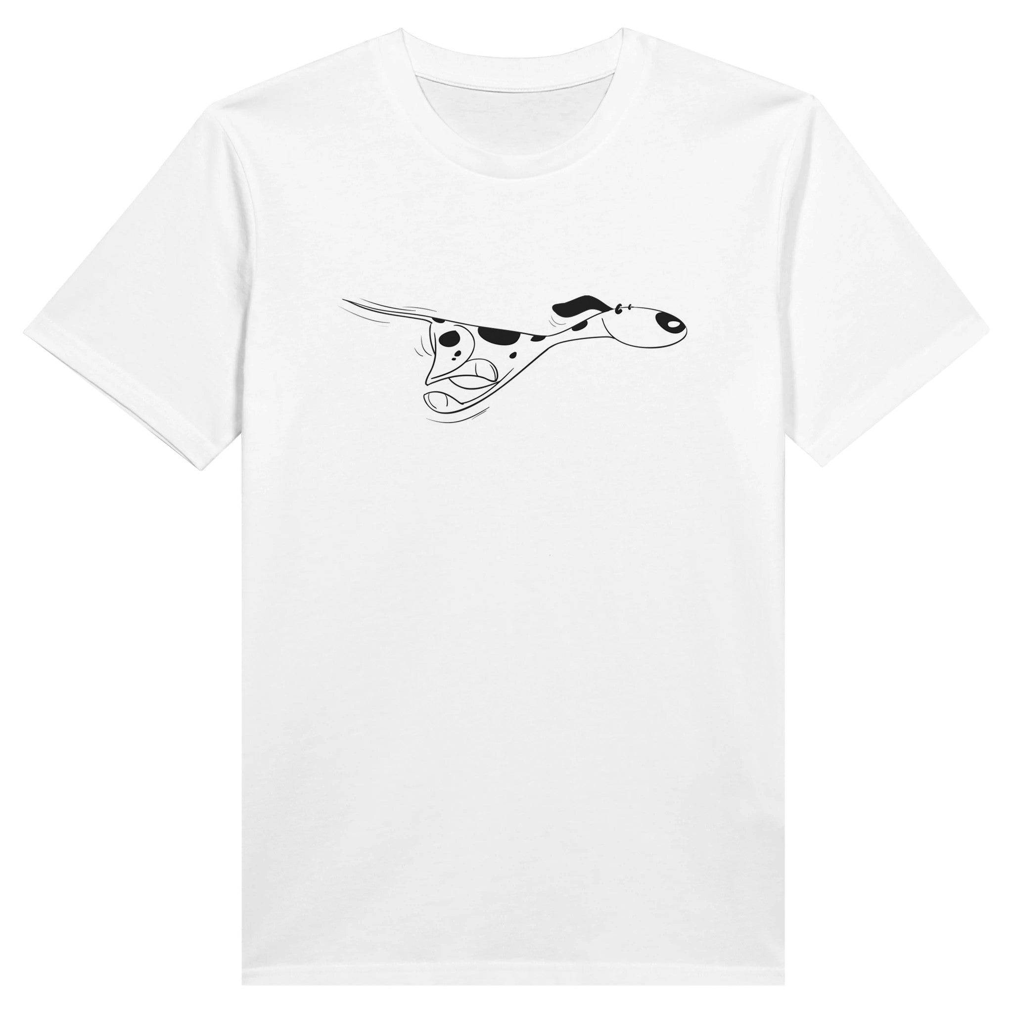 100% Organic Unisex T-shirt/Running-Dog