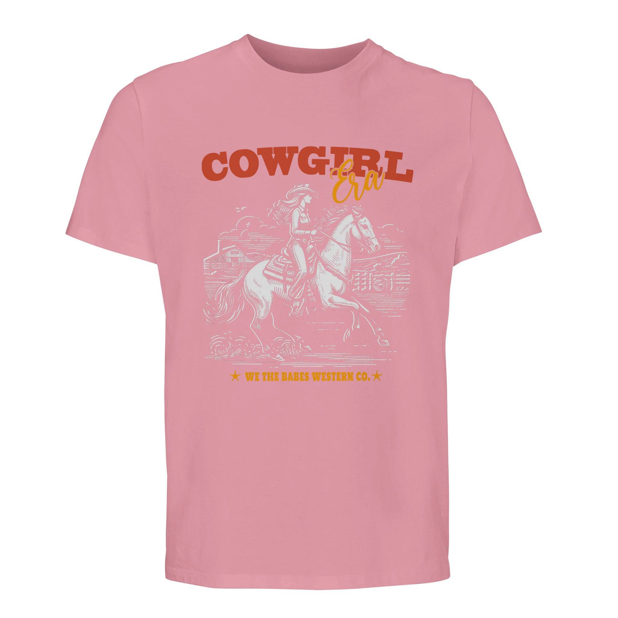 100% Organic Unisex T-shirt/Cowgirl