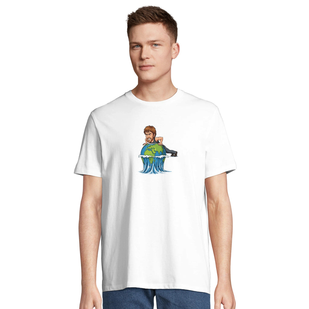 Eco-Warrior Earth Push-Up Tank /Sustainable-Organic-Cotton-Apparel