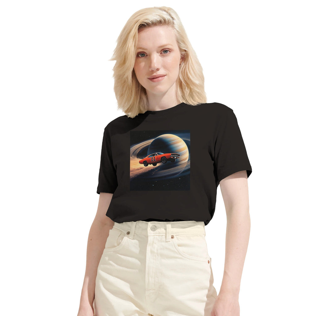 Cosmic Muscle Car/Fly Through the Galaxy in Style/Sunsustainable-Organic-Cotton-Apparel
