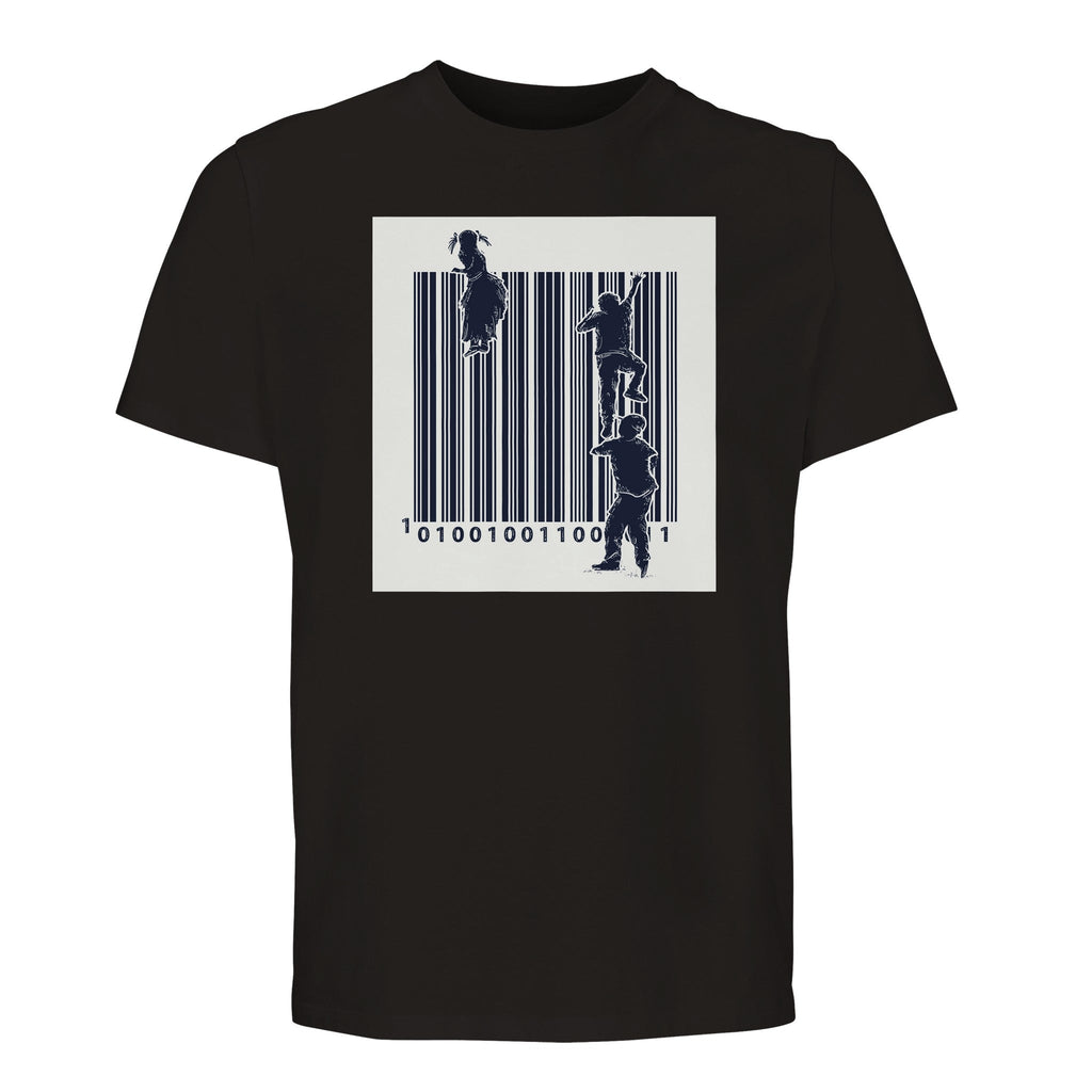 100% Organic Unisex T-shirt/Barcode-People