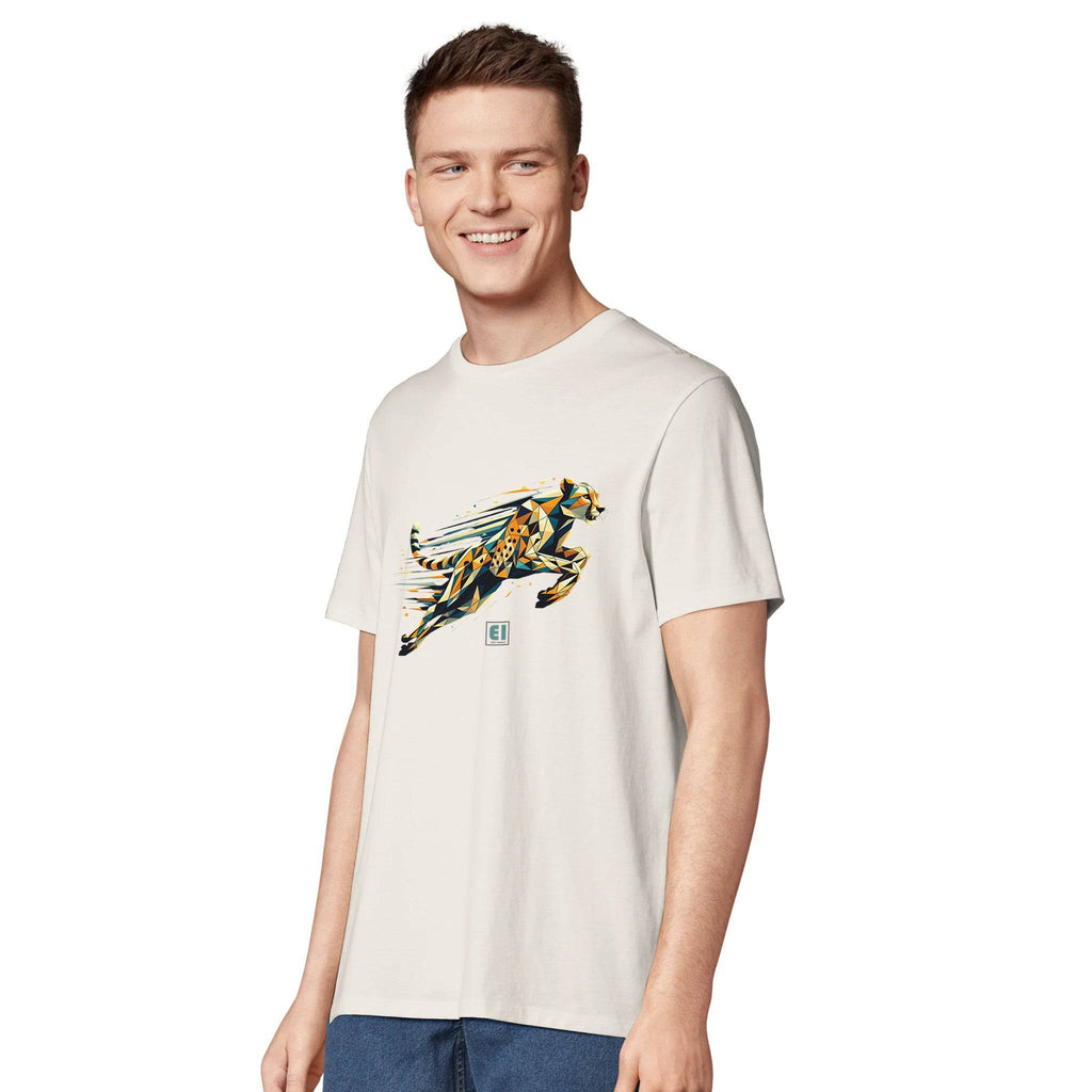 100% Organic Unisex T-shirt/Leopard