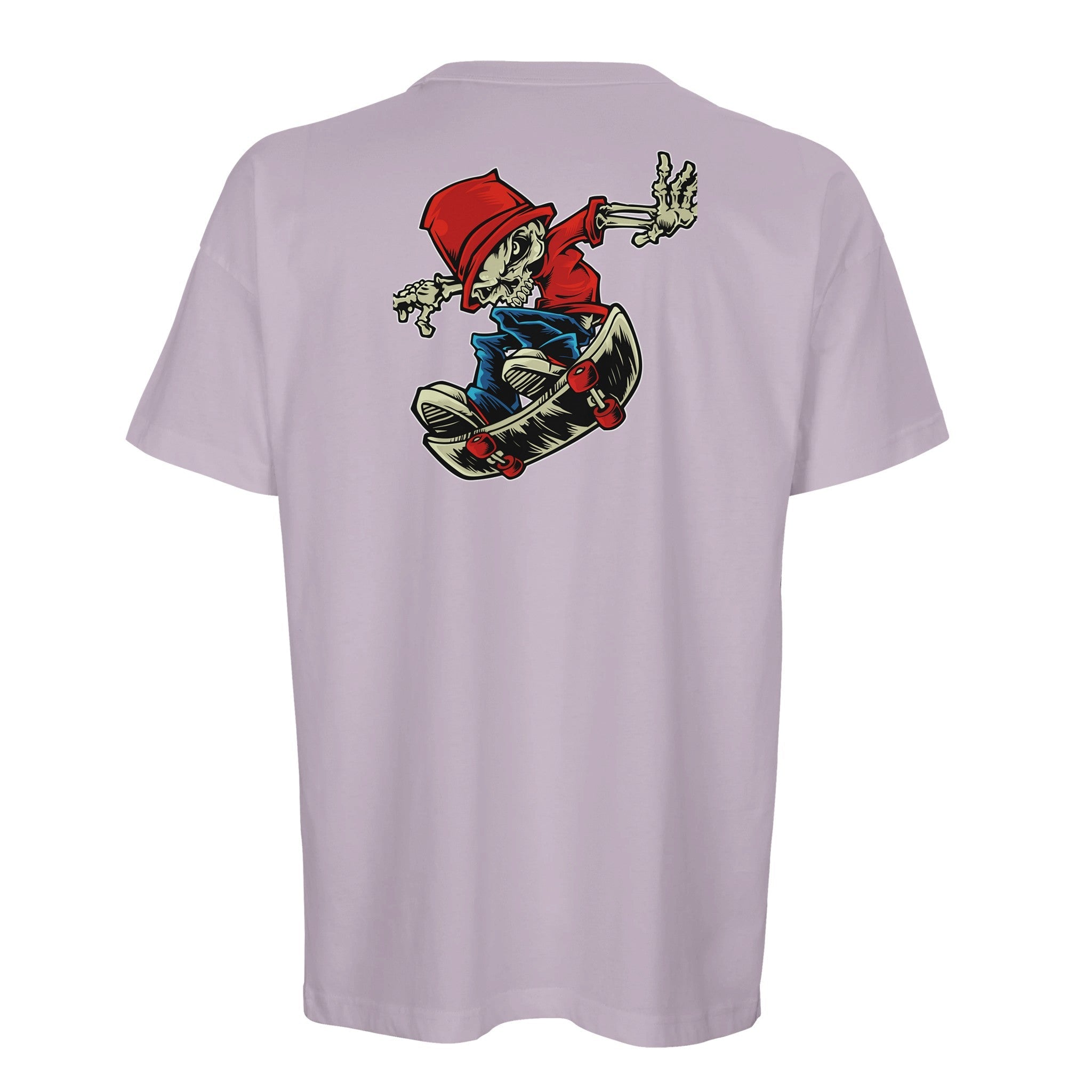 Organic Oversized T-shirt/Skater Skeleton  - Eco-Friendly
