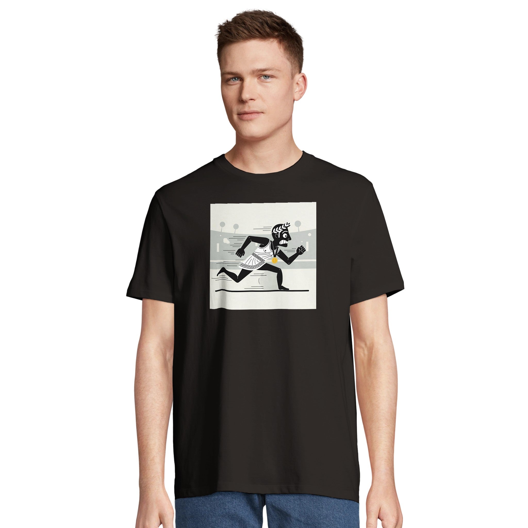 Ancient Olympic Sprinter/Sunsustainable-Organic-Cotton-Apparel