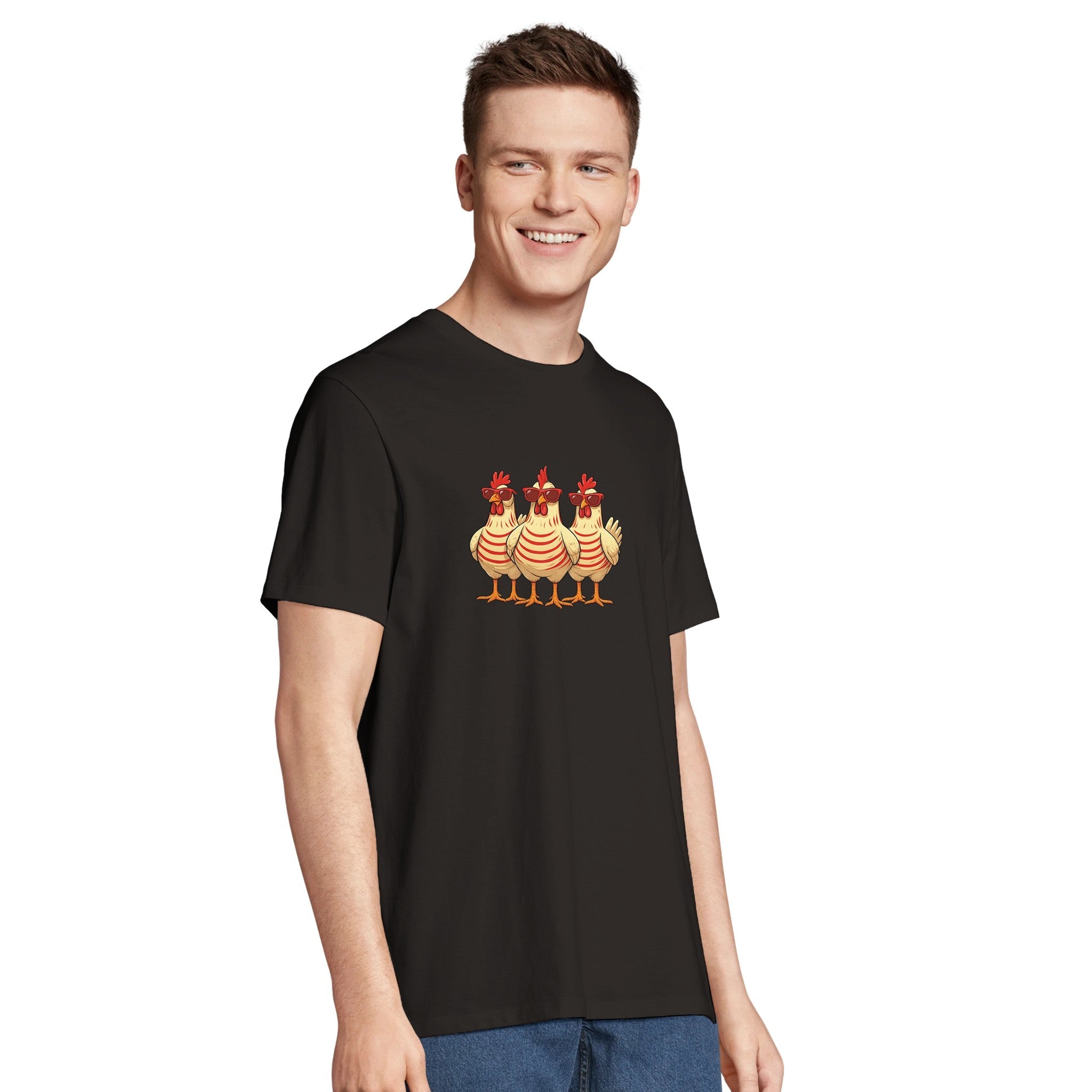 Cool Chickens with Sunglasses/Sustainable-Organic-Cotton-Apparel