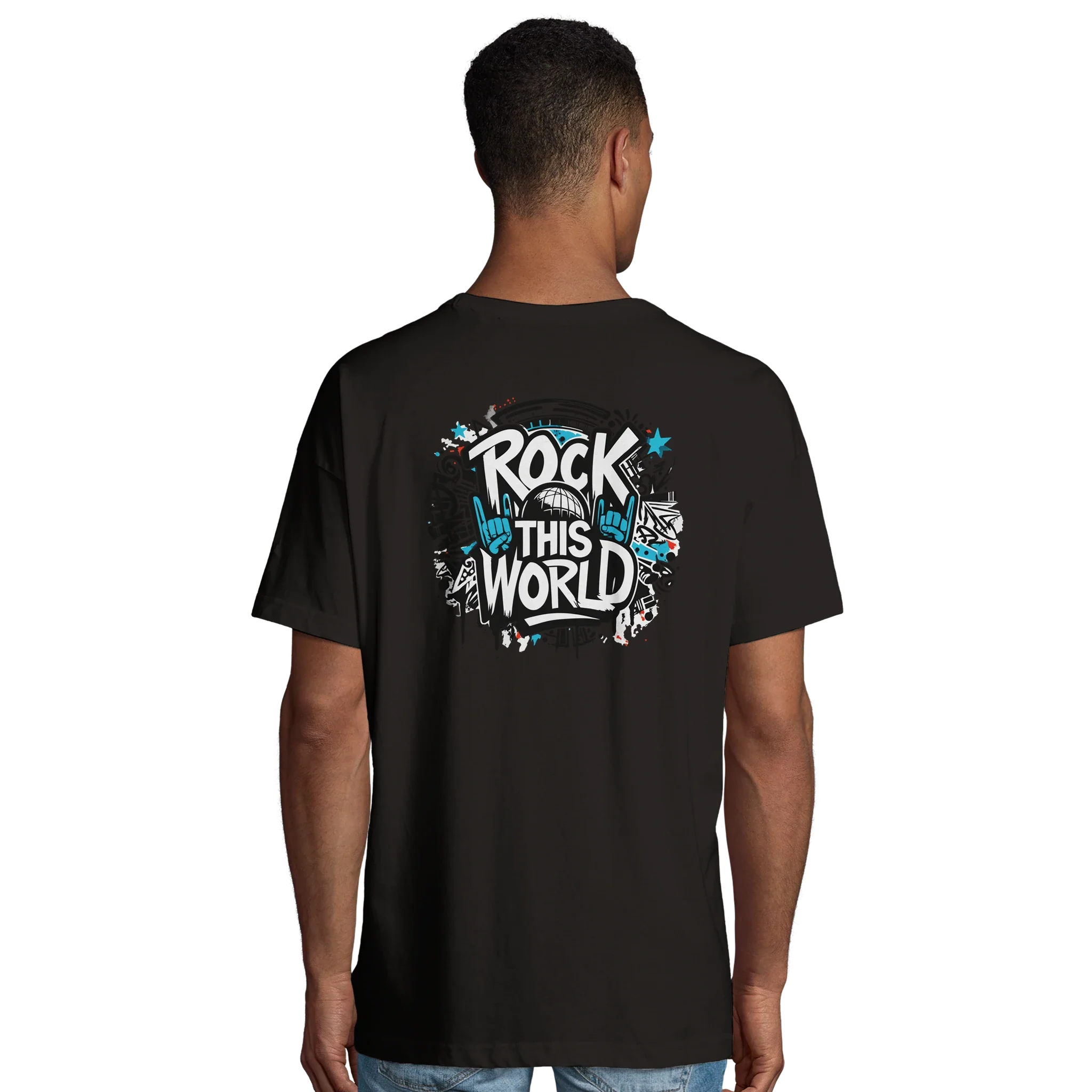Organic Oversized T-shirt/Born-To-Be-Wild