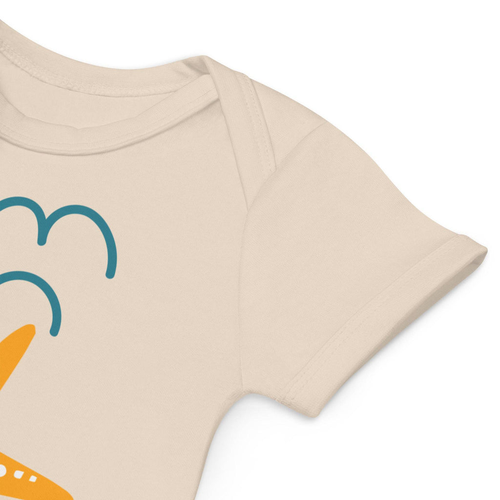Organic cotton baby bodysuit/Star-Fish