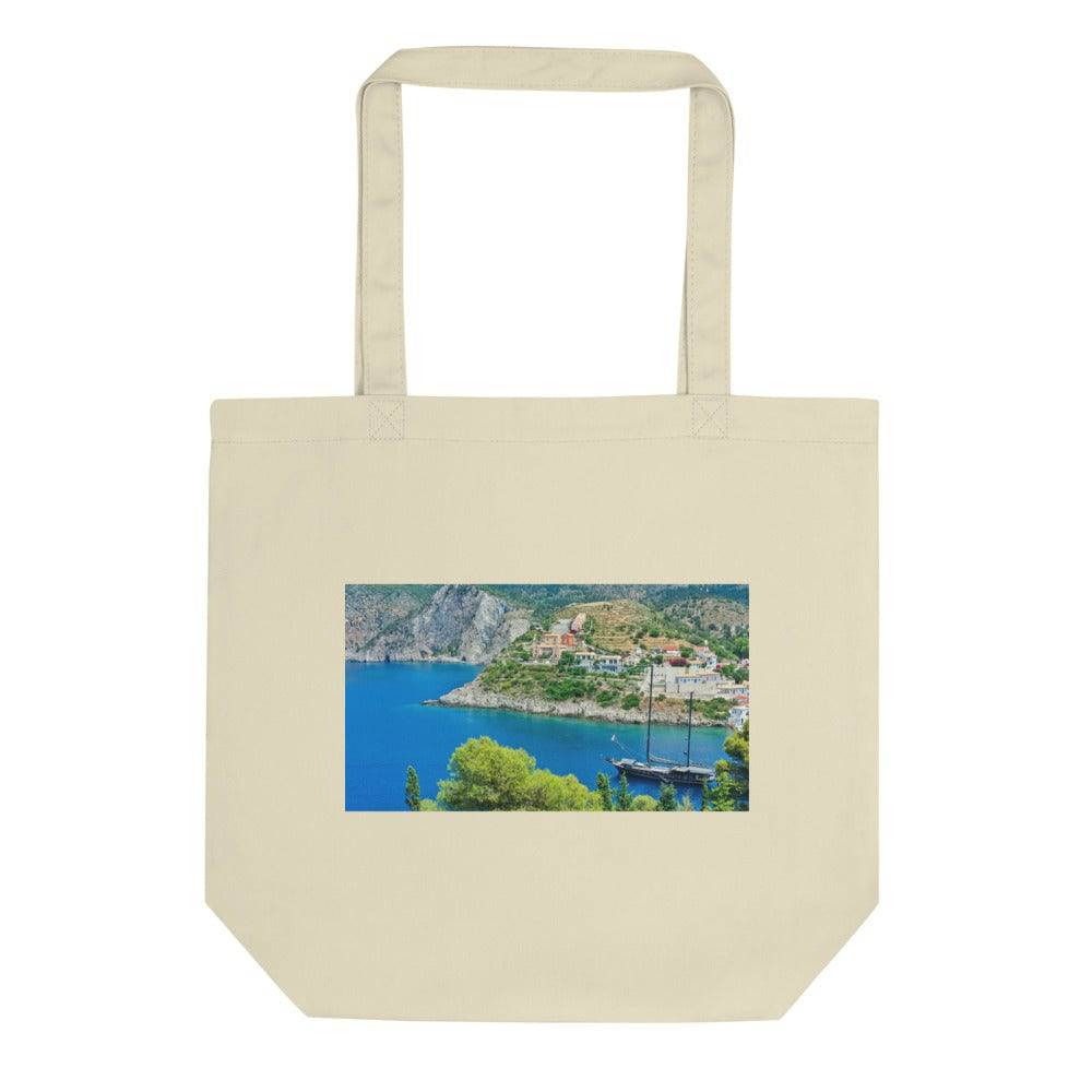 Eco Tote Bag/Assos village Kefalonia Greece