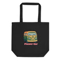Eco Tote Bag/Flower Car/Personalized