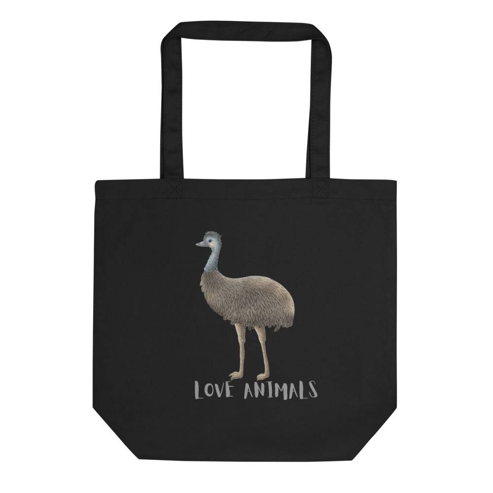 Eco Tote Bag/Love Animals Emu
