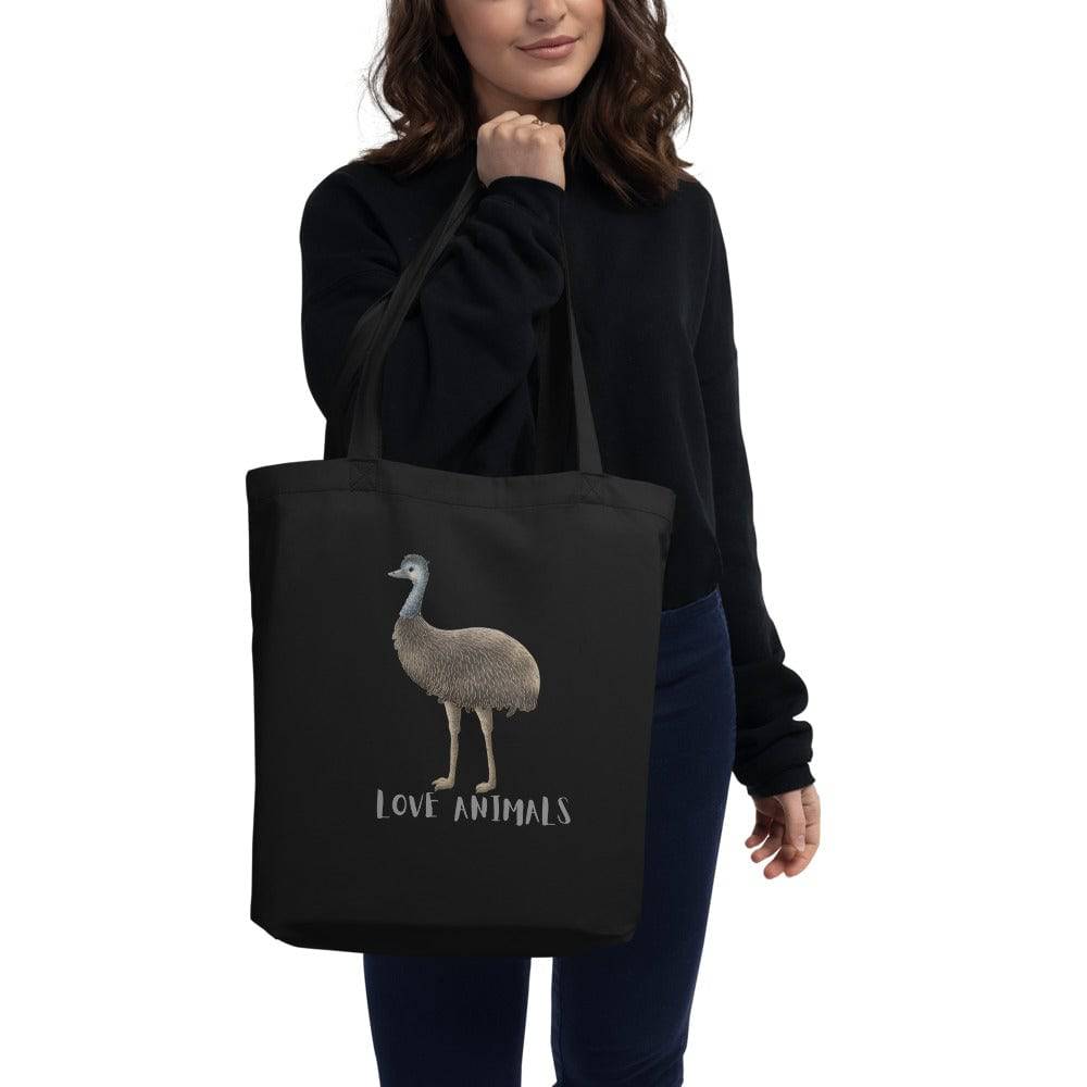 Eco Tote Bag/Love Animals Emu