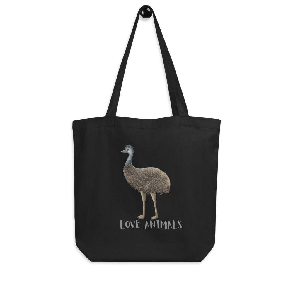Eco Tote Bag/Love Animals Emu