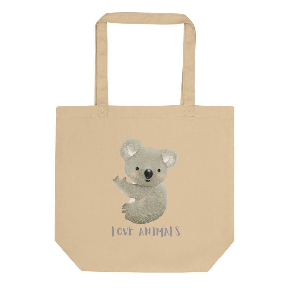 Eco Tote Bag/Love Animals Koala