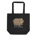 Eco Tote Bag/Love Animals Wombat