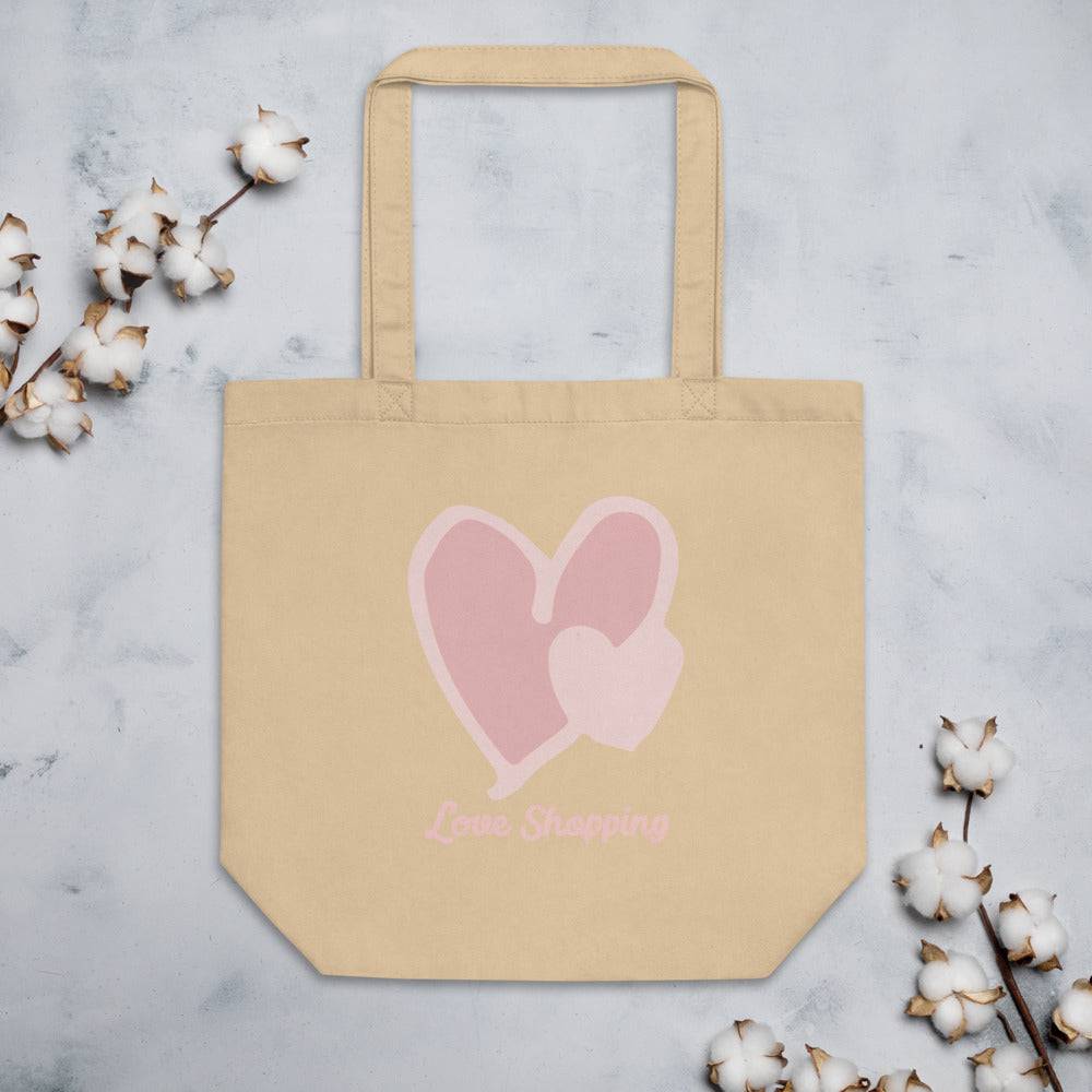 Eco Tote Bag/Love Shopping 3