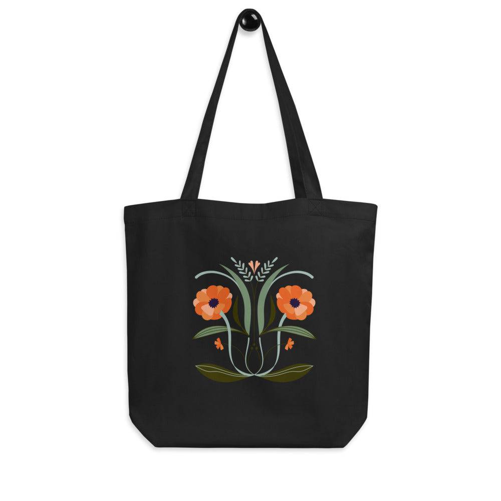 Eco Tote Bag/Two Flowers