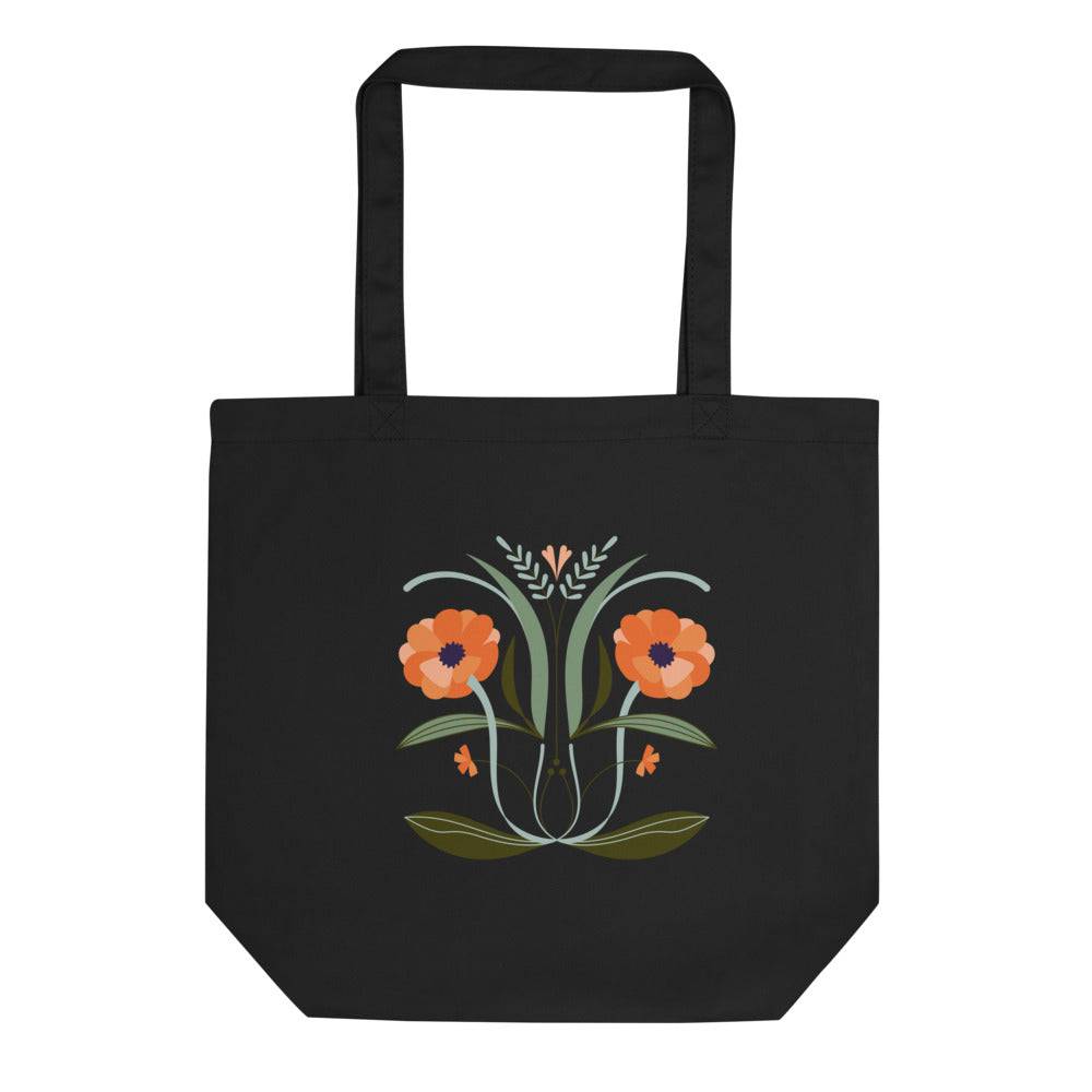 Eco Tote Bag/Two Flowers