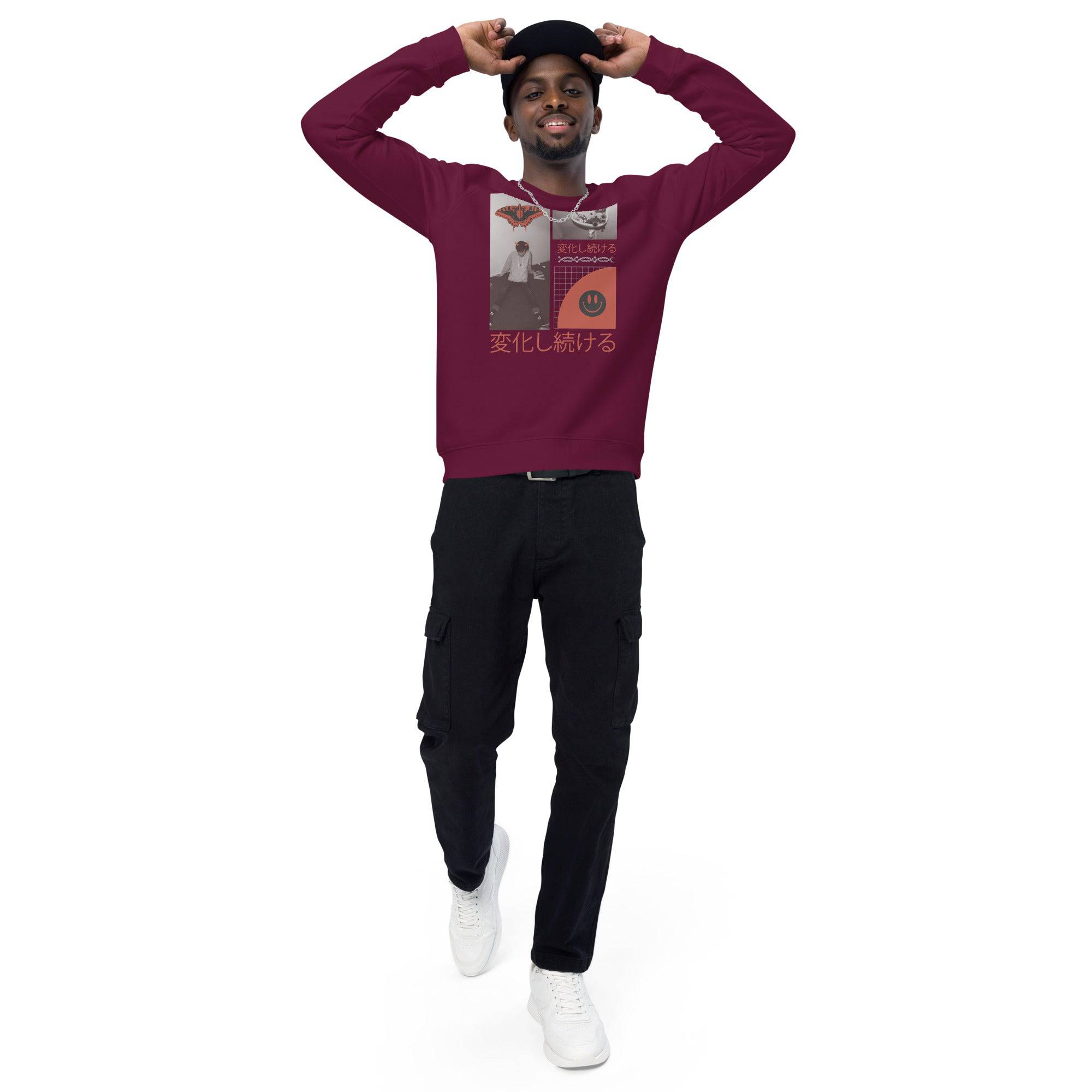 Unisex organic sweatshirt/Anime-1