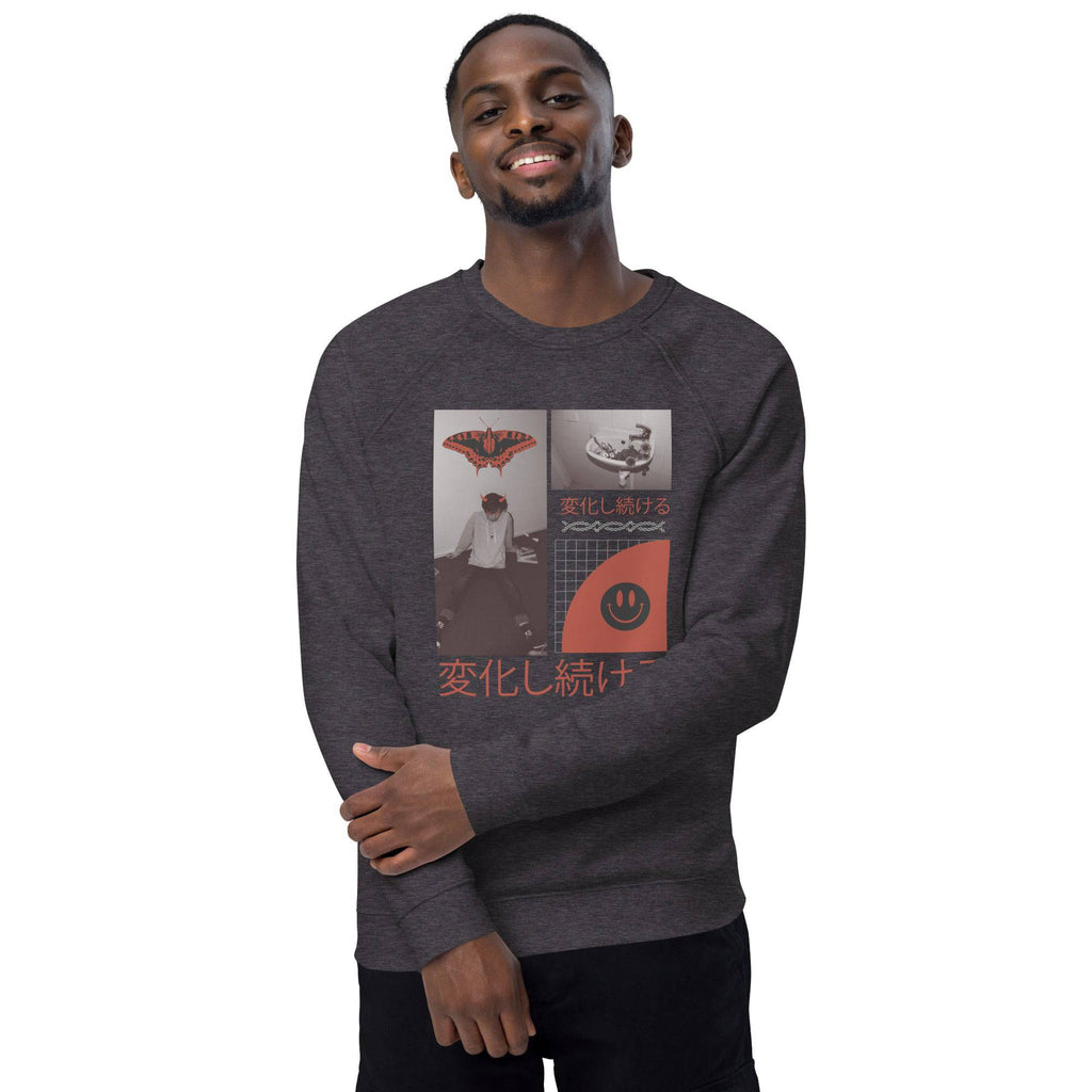 Unisex organic sweatshirt/Anime-1