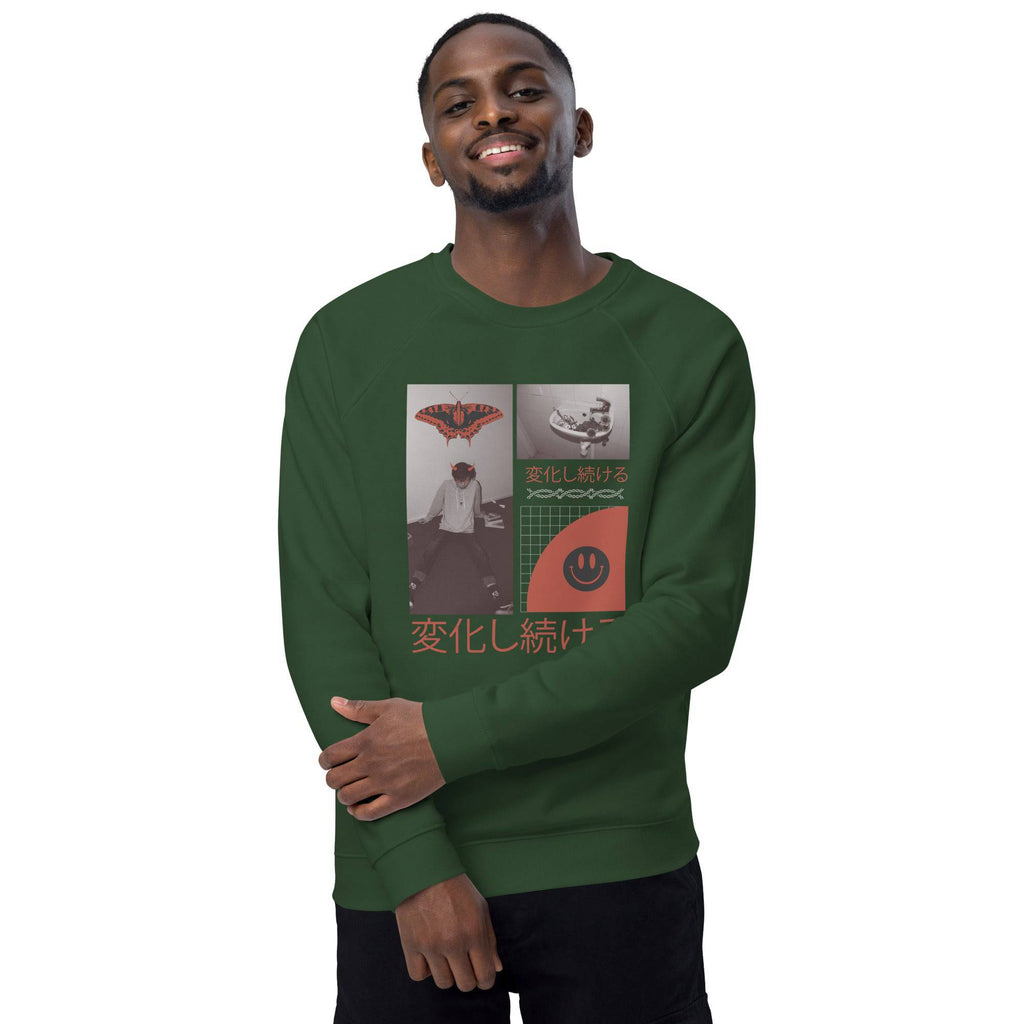 Unisex organic sweatshirt/Anime-1