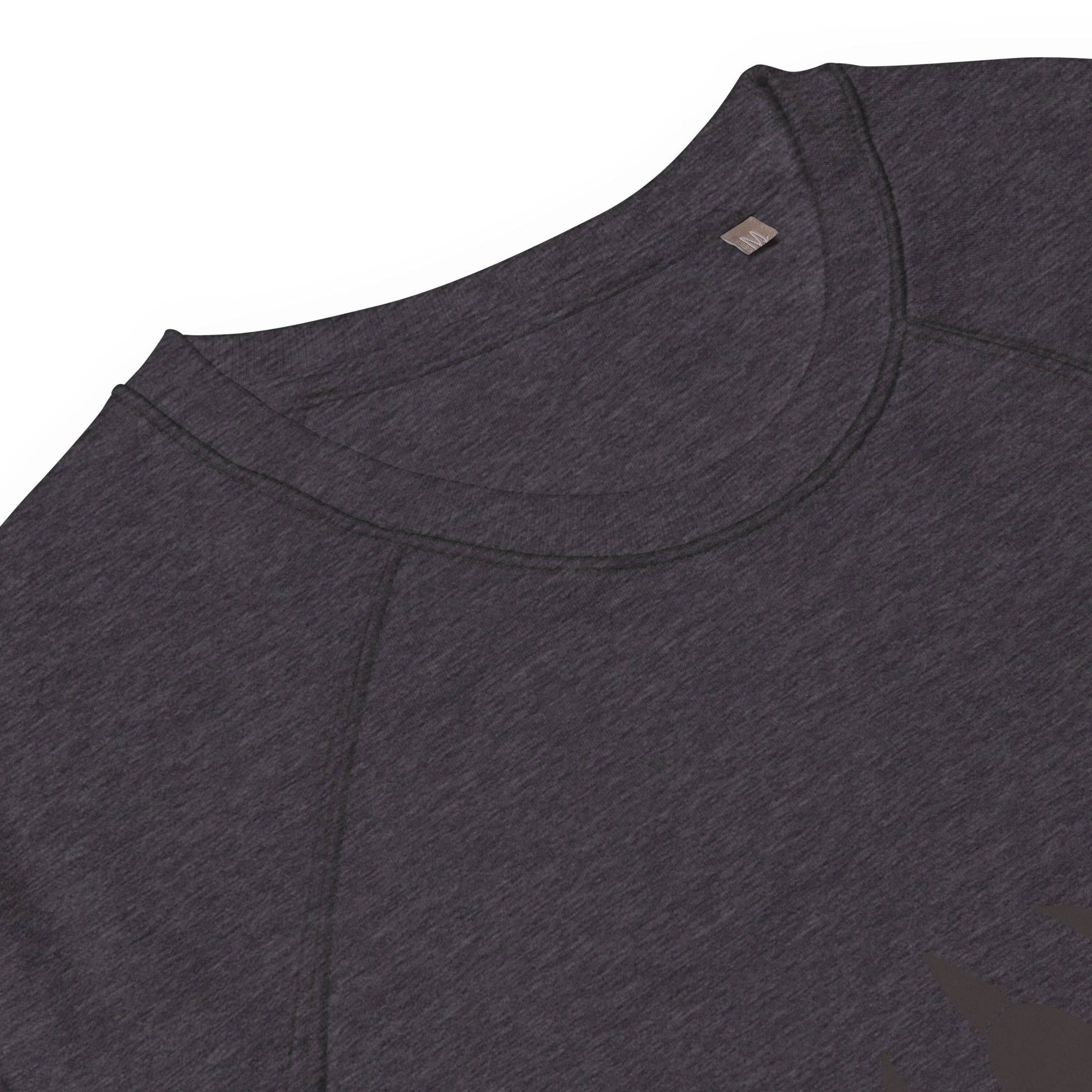 Unisex organic sweatshirt/Bear-Paw-Wild-Life