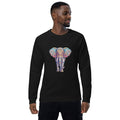 Unisex organic sweatshirt/Coloful-Elephant