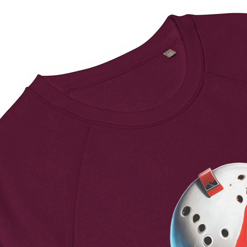 Unisex Organic Sweatshirt/Friday-13th-Mask