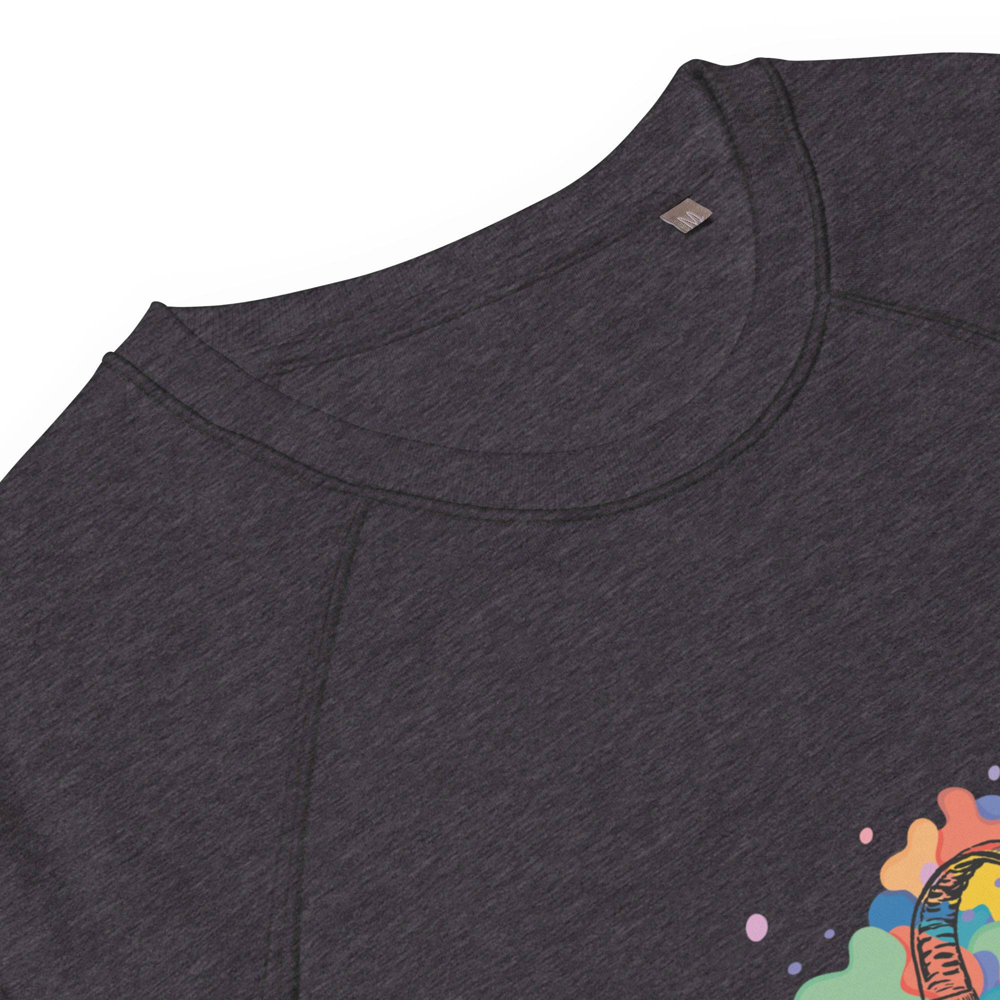 Unisex organic sweatshirt/Music-Colors