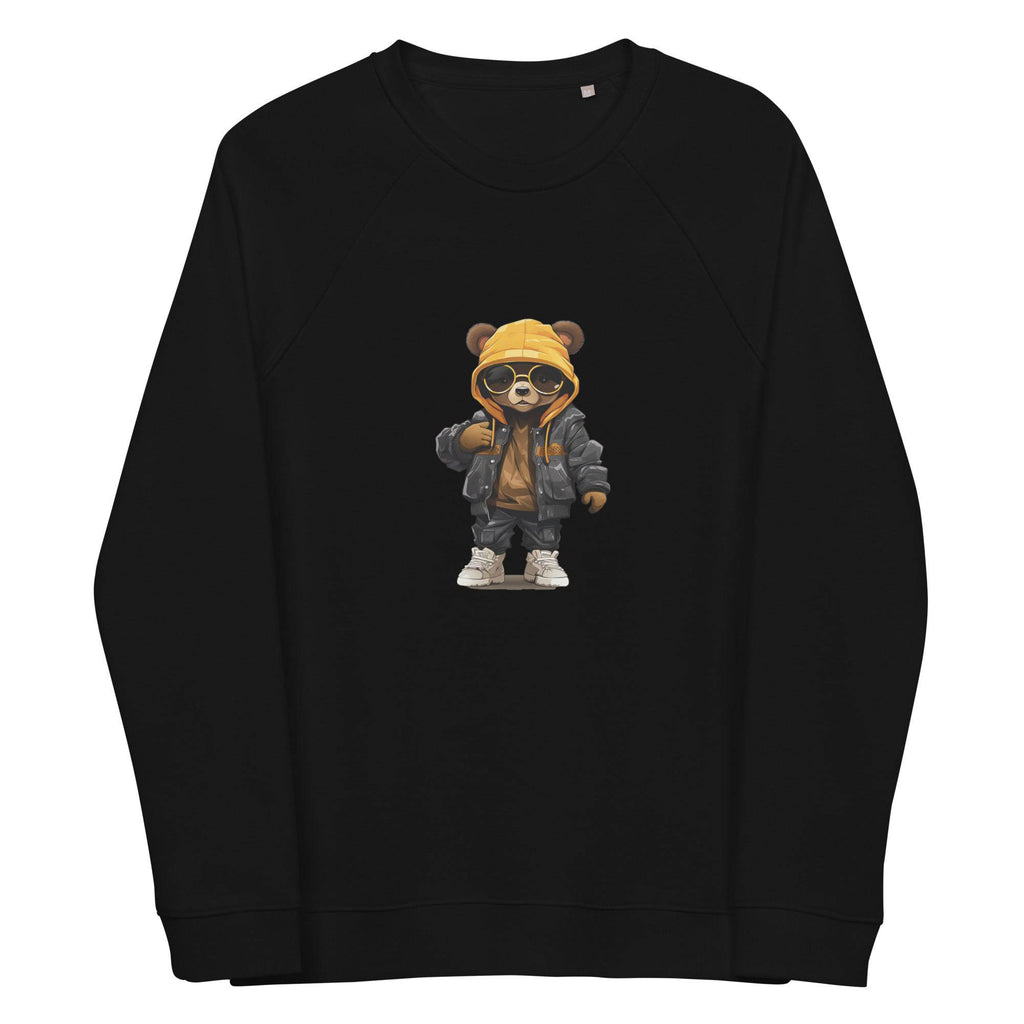 Unisex organic sweatshirt/Teddy-Bear-Hip-Hop