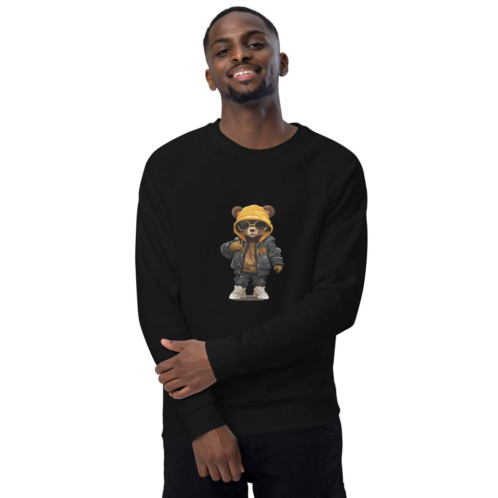 Unisex organic sweatshirt/Teddy-Bear-Hip-Hop