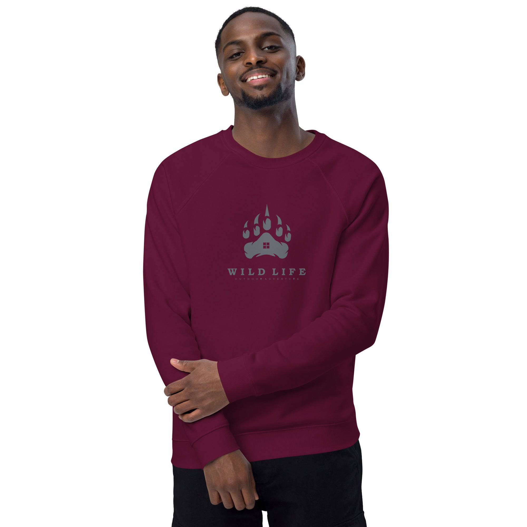 Unisex organic sweatshirt/Wild-Life
