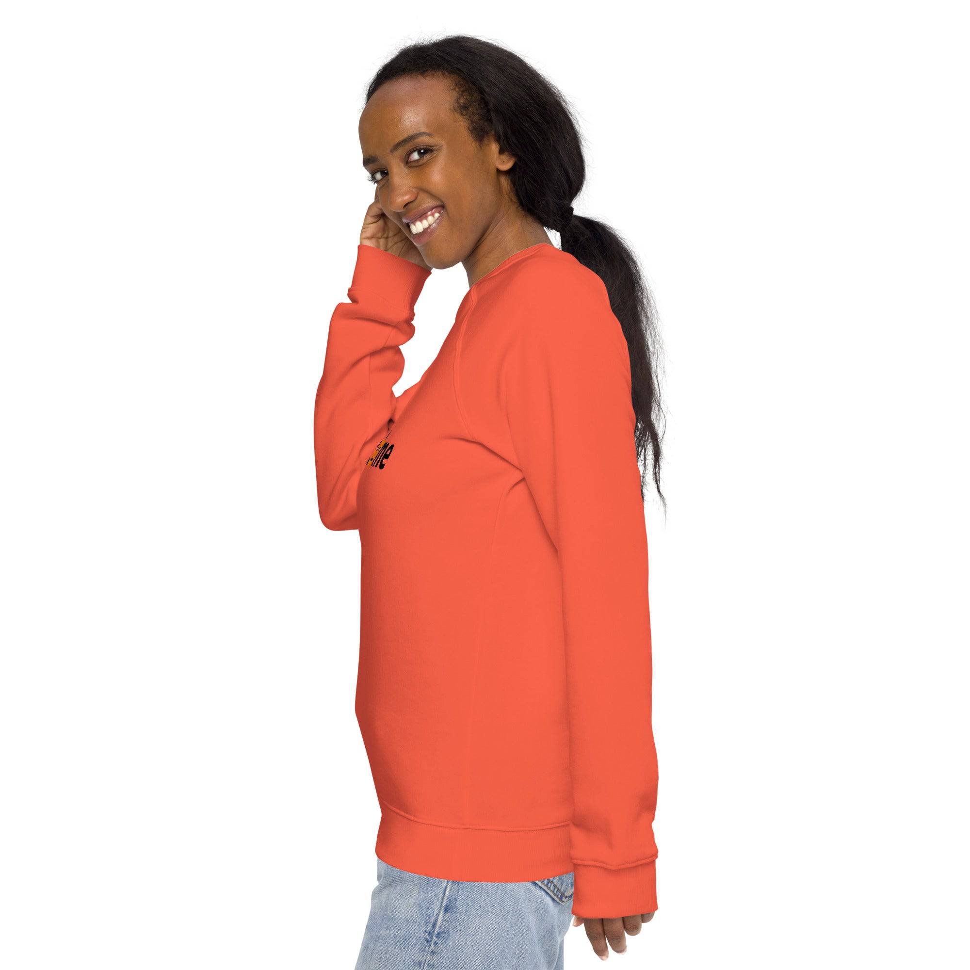 Unisex Organic Sweatshirt/Welcome-Halloween