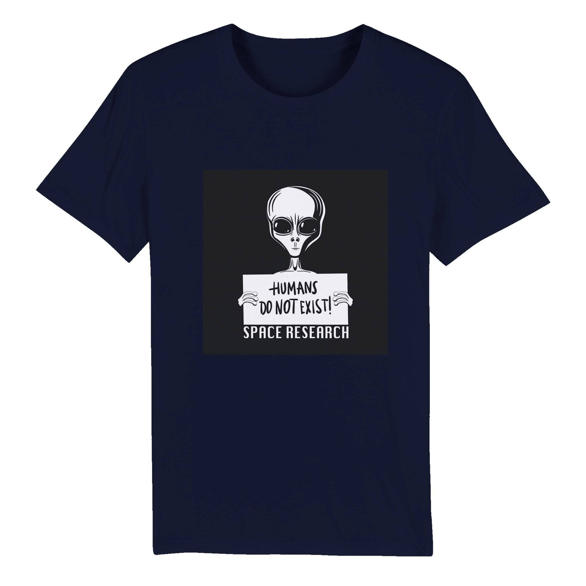 100% Organic Unisex T-shirt/Humans-Do-Not-Exist