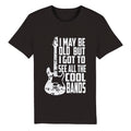 100% Organic Unisex T-shirt/Cool-Bands-White